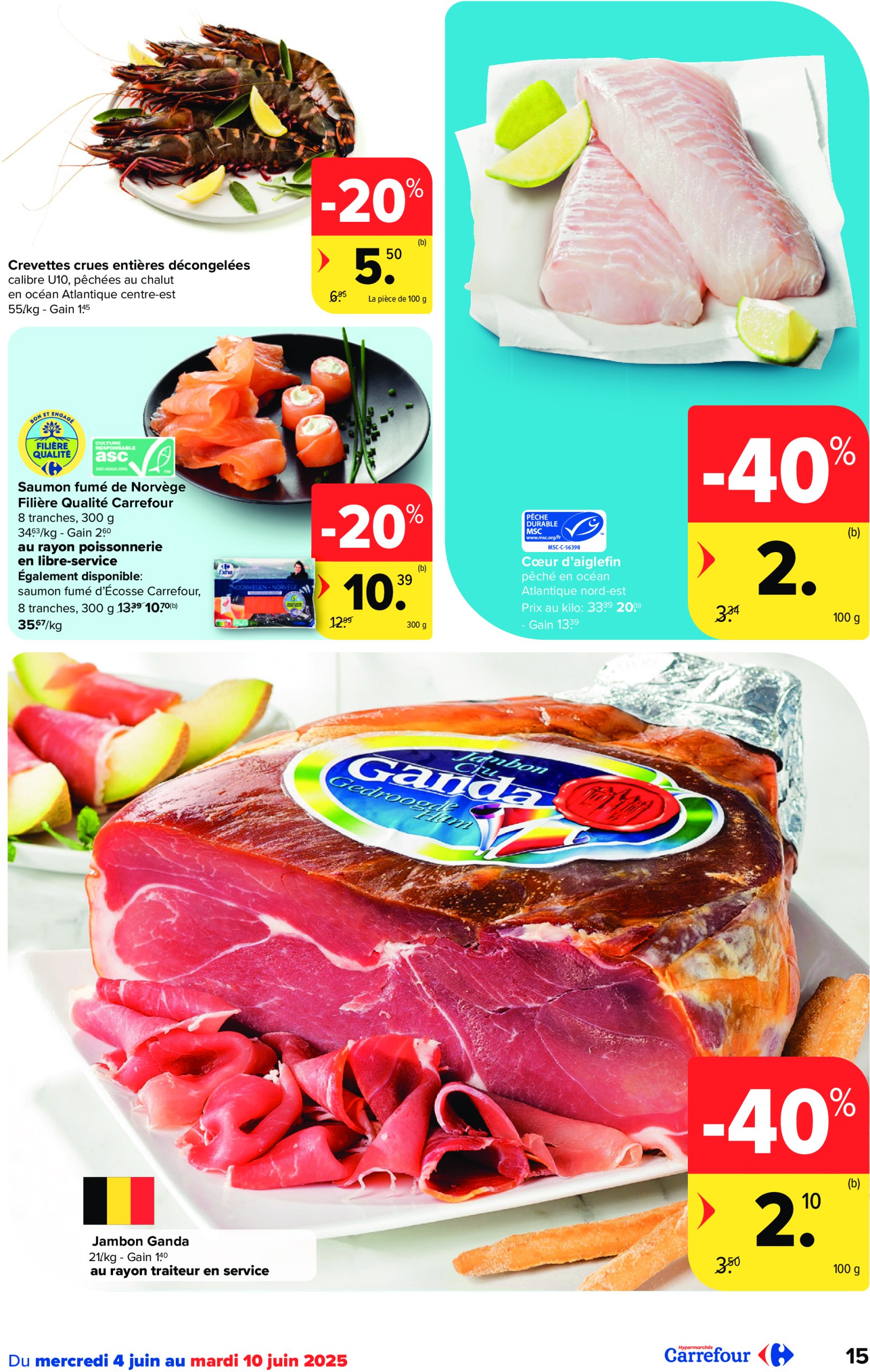 carrefour - Carrefour Hypermarchés folder geldig vanaf 04/06 - 16/06 - page: 15 carrefour - Carrefour Hypermarchés folder geldig vanaf 04/06 - 16/06 - page: 15