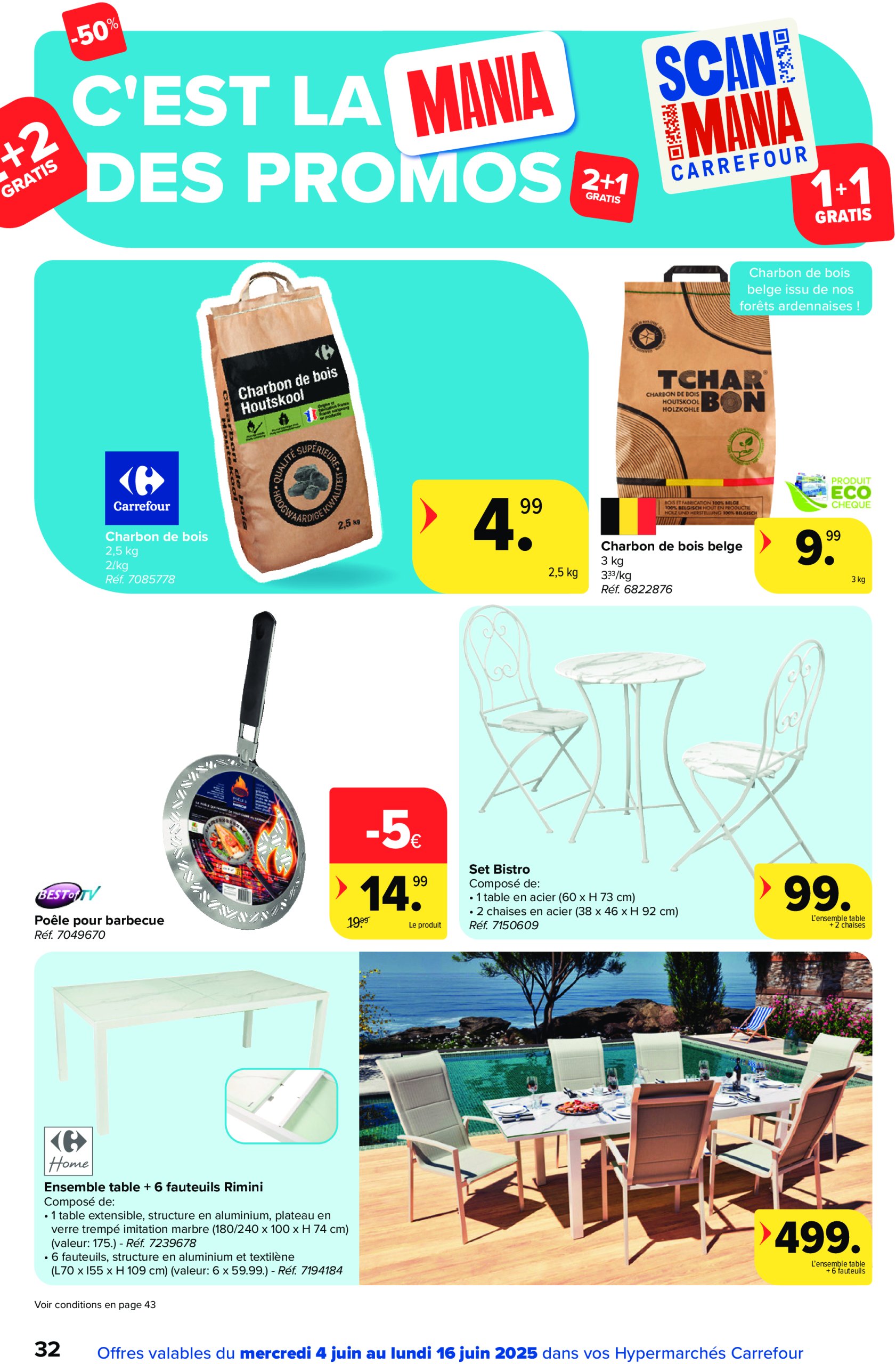 carrefour - Carrefour Hypermarchés folder geldig vanaf 04/06 - 16/06 - page: 32 carrefour - Carrefour Hypermarchés folder geldig vanaf 04/06 - 16/06 - page: 32