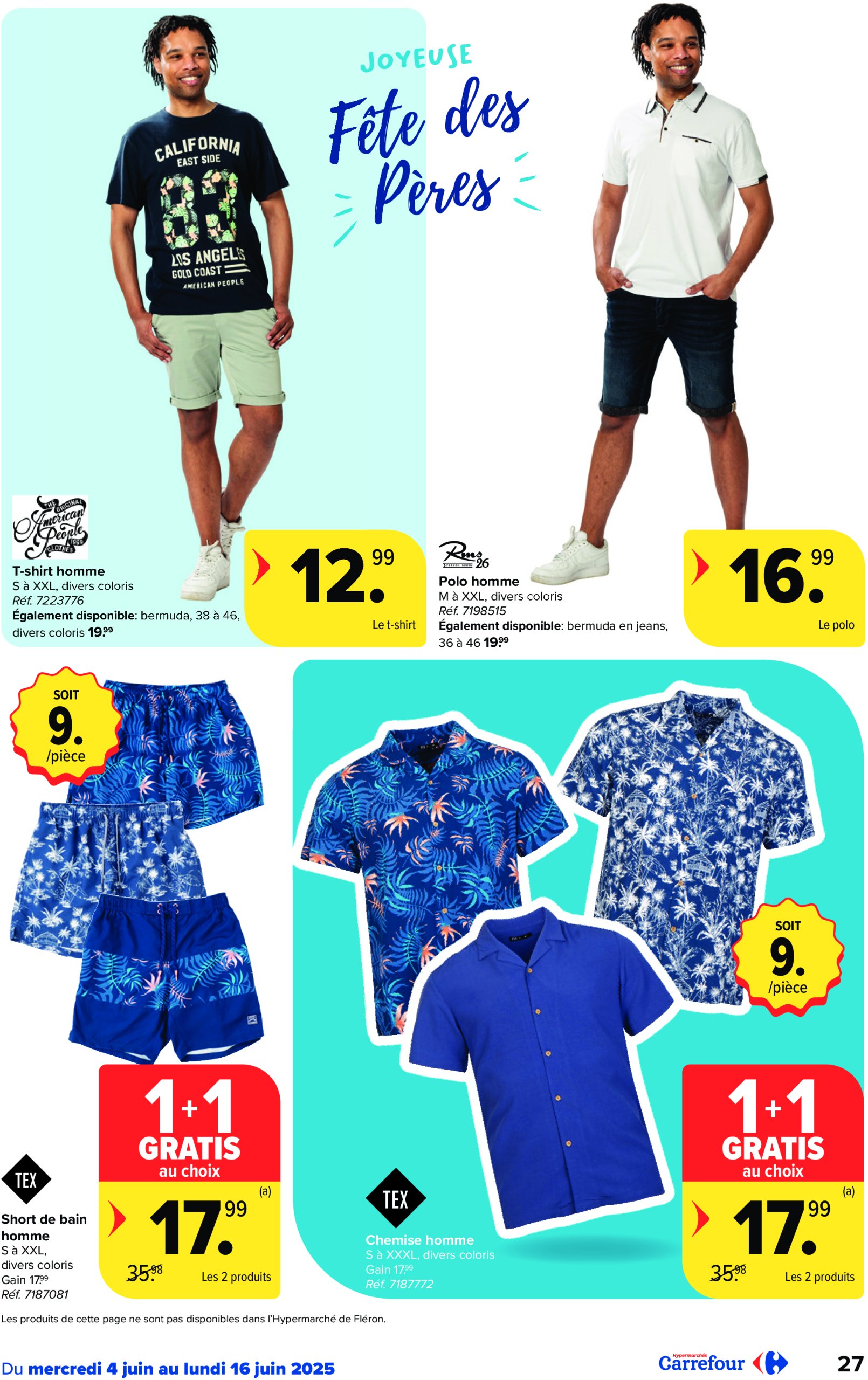 carrefour - Carrefour Hypermarchés folder geldig vanaf 04/06 - 16/06 - page: 27 carrefour - Carrefour Hypermarchés folder geldig vanaf 04/06 - 16/06 - page: 27