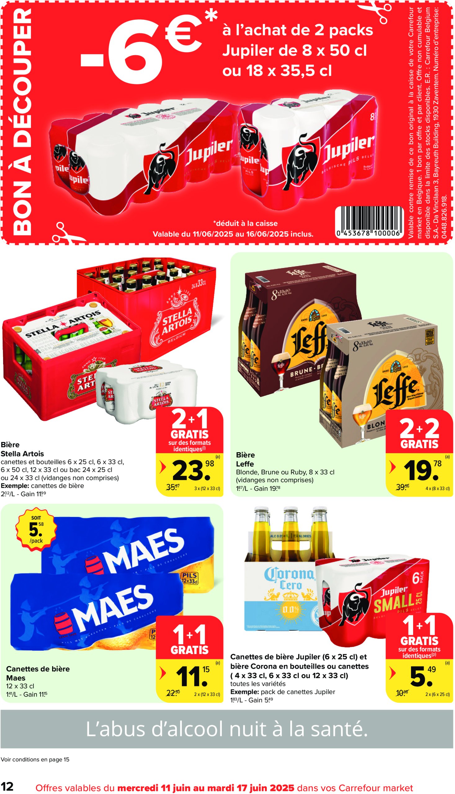 carrefour - Carrefour Market folder geldig vanaf 11/06 - 17/06 - page: 12