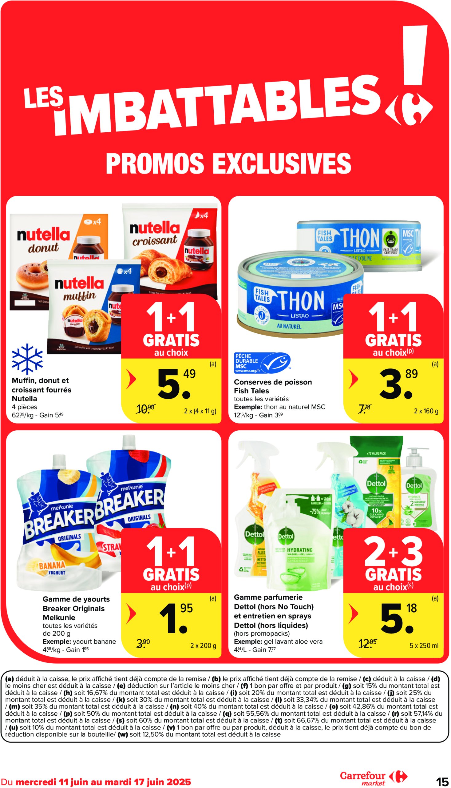 carrefour - Carrefour Market folder geldig vanaf 11/06 - 17/06 - page: 15