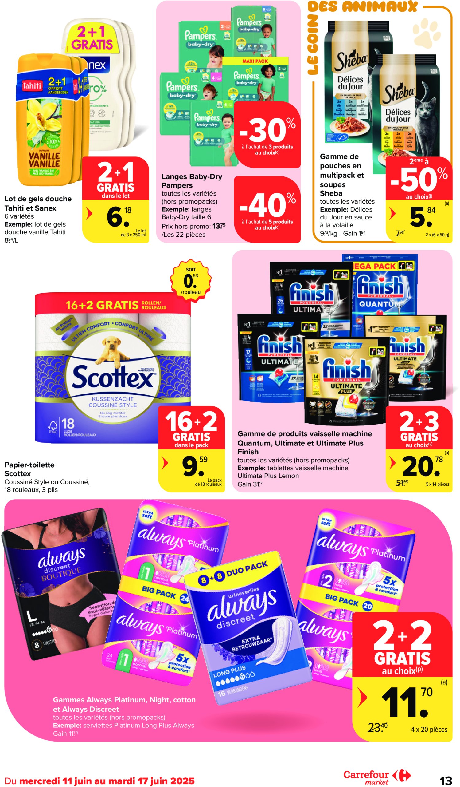 carrefour - Carrefour Market folder geldig vanaf 11/06 - 17/06 - page: 13
