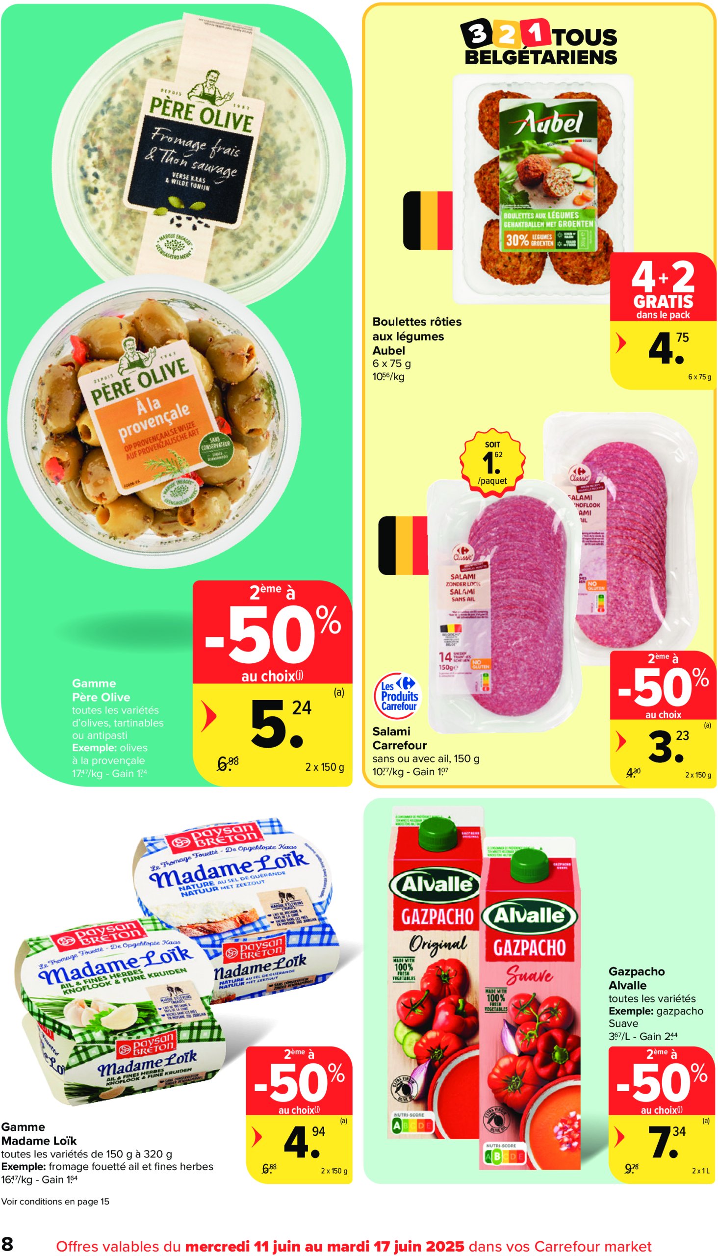 carrefour - Carrefour Market folder geldig vanaf 11/06 - 17/06 - page: 8