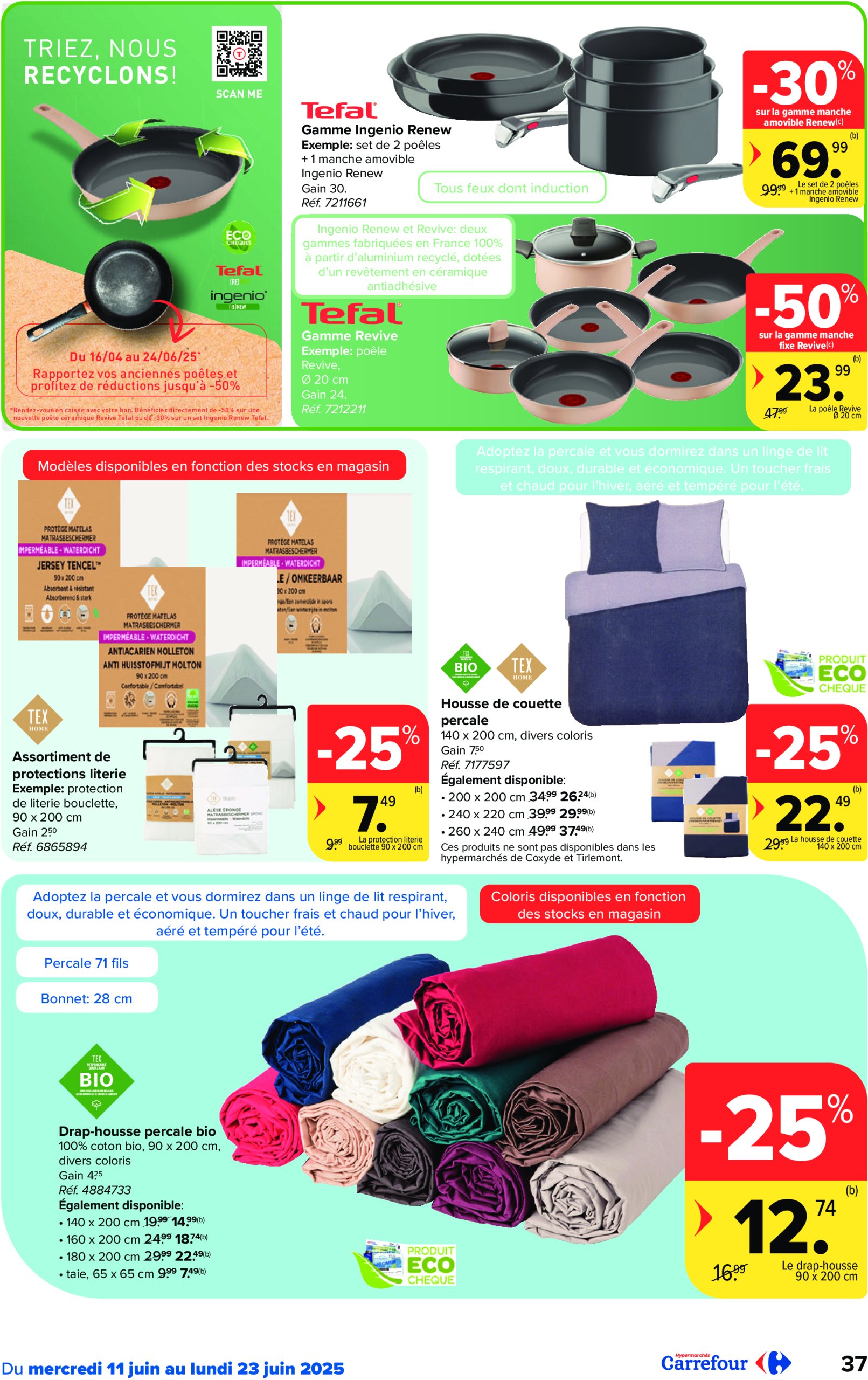 carrefour - Carrefour Hypermarchés folder geldig vanaf 11/06 - 23/06 - page: 37