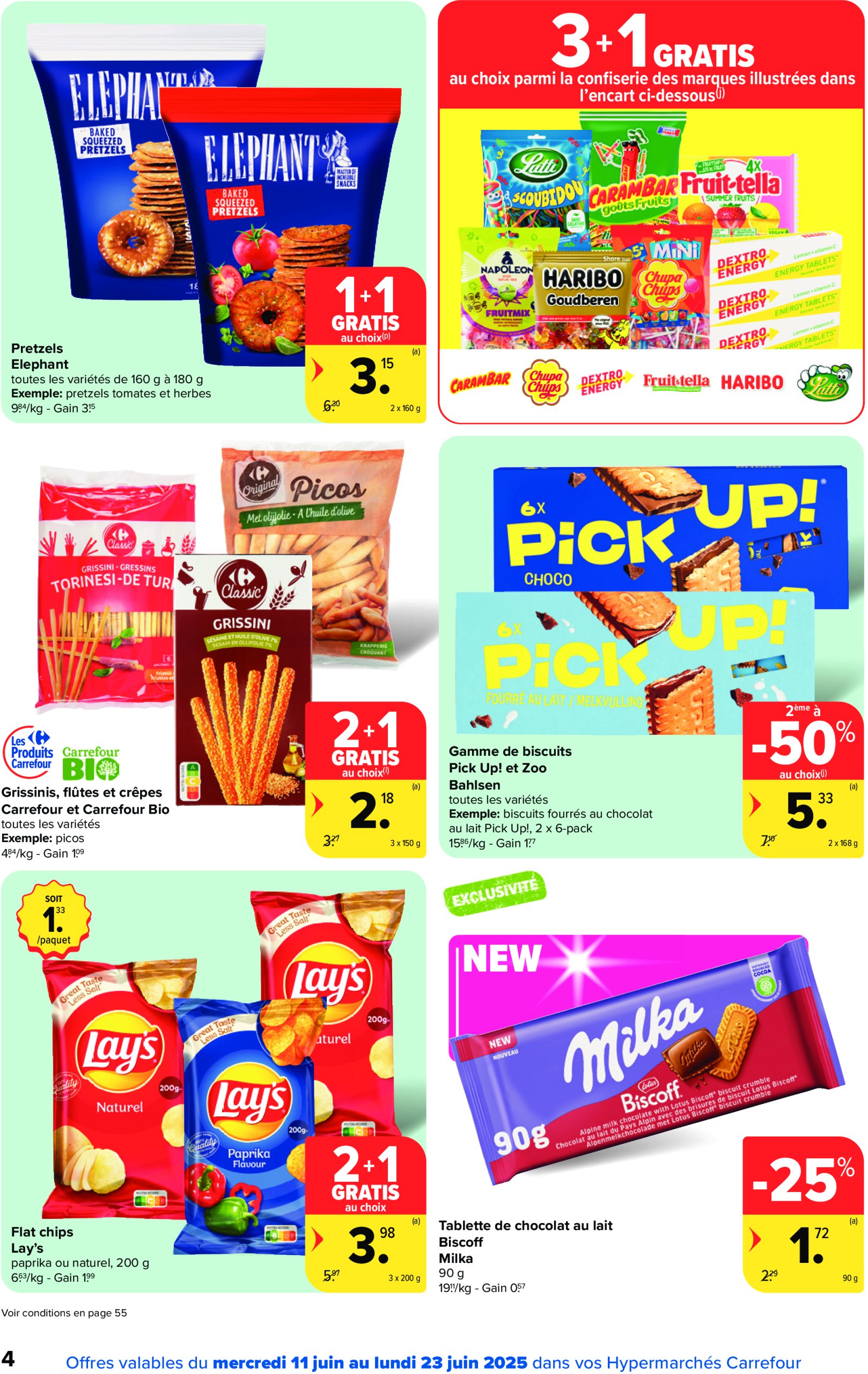 carrefour - Carrefour Hypermarchés folder geldig vanaf 11/06 - 23/06 - page: 4