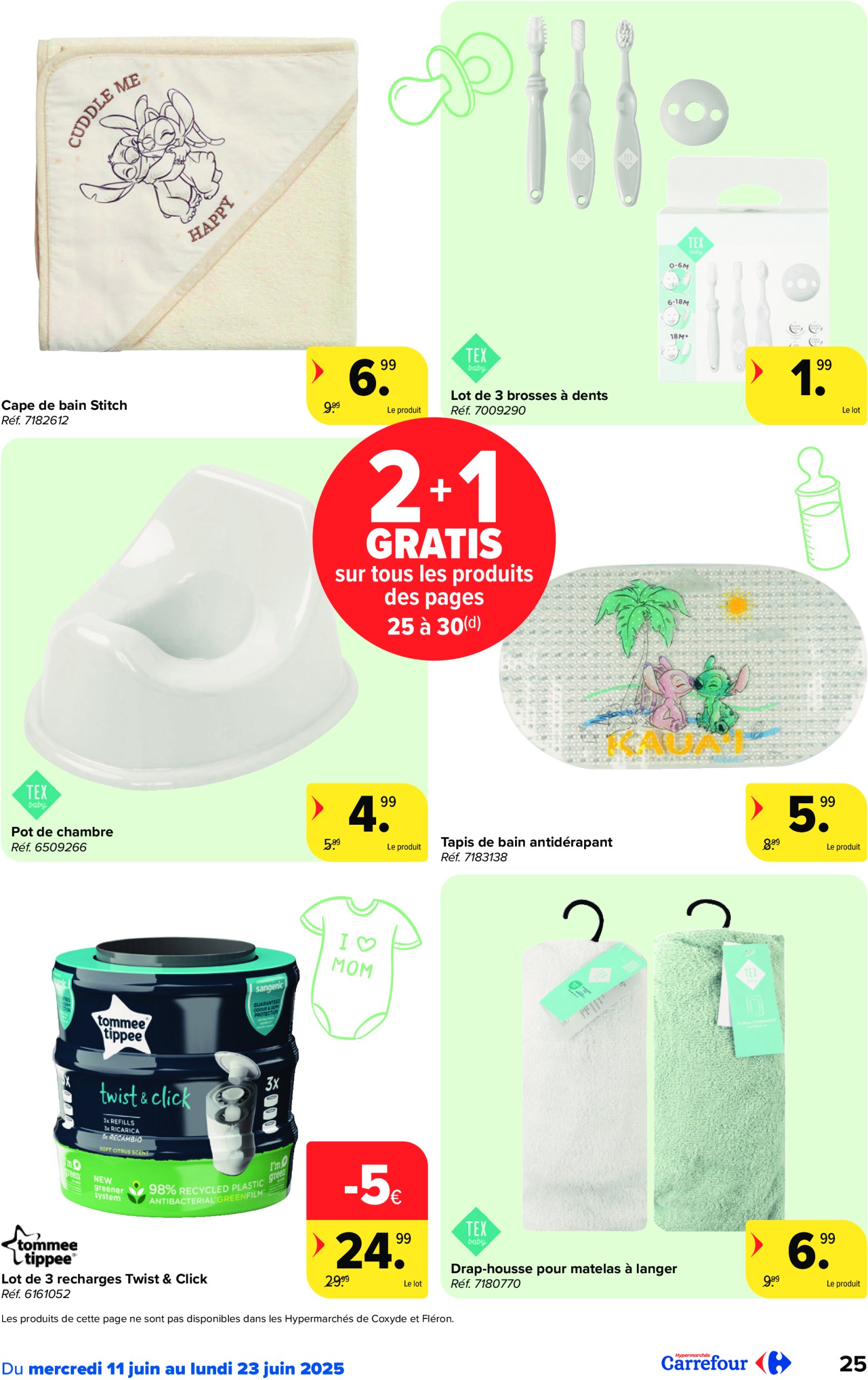 carrefour - Carrefour Hypermarchés folder geldig vanaf 11/06 - 23/06 - page: 25