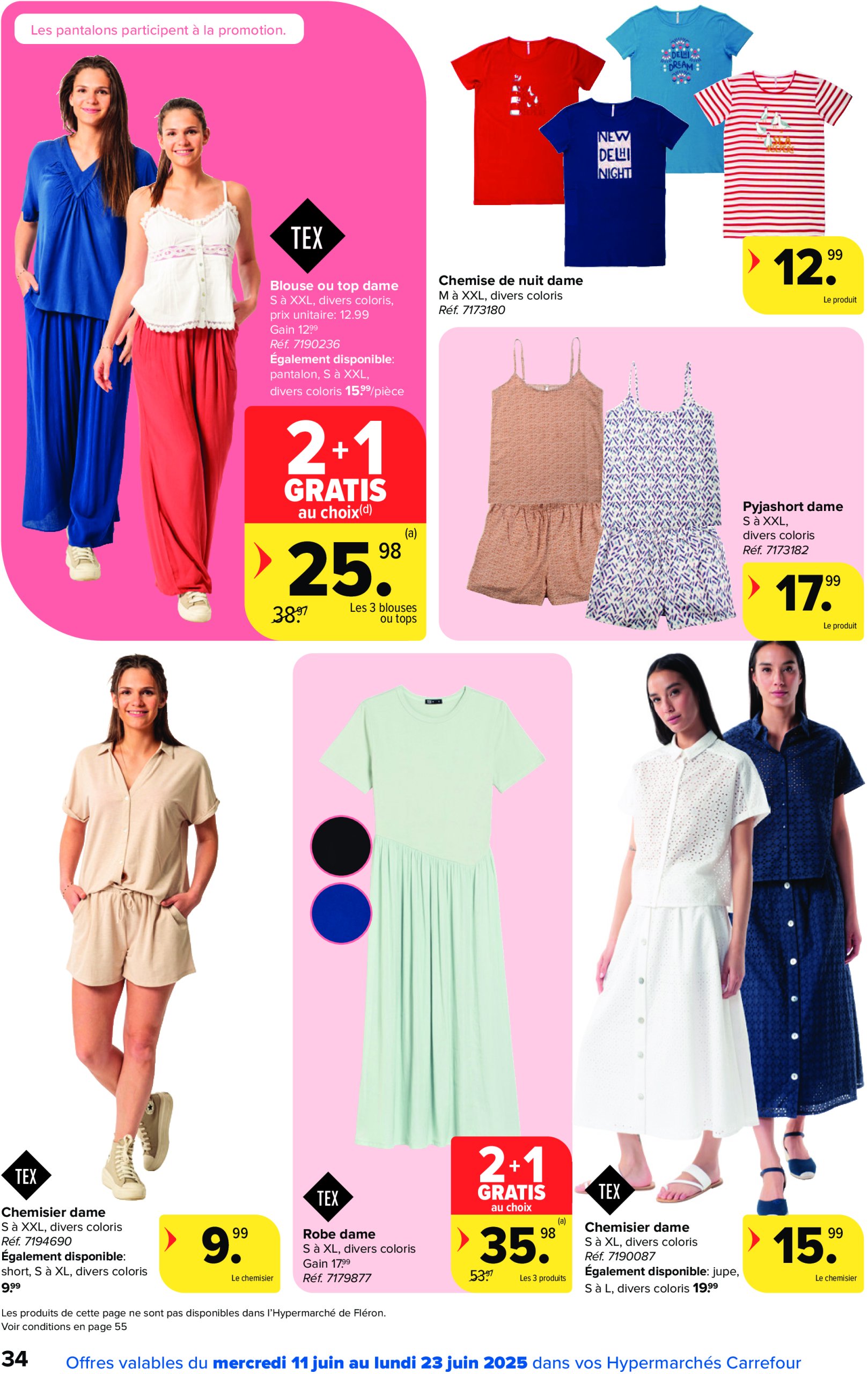 carrefour - Carrefour Hypermarchés folder geldig vanaf 11/06 - 23/06 - page: 34