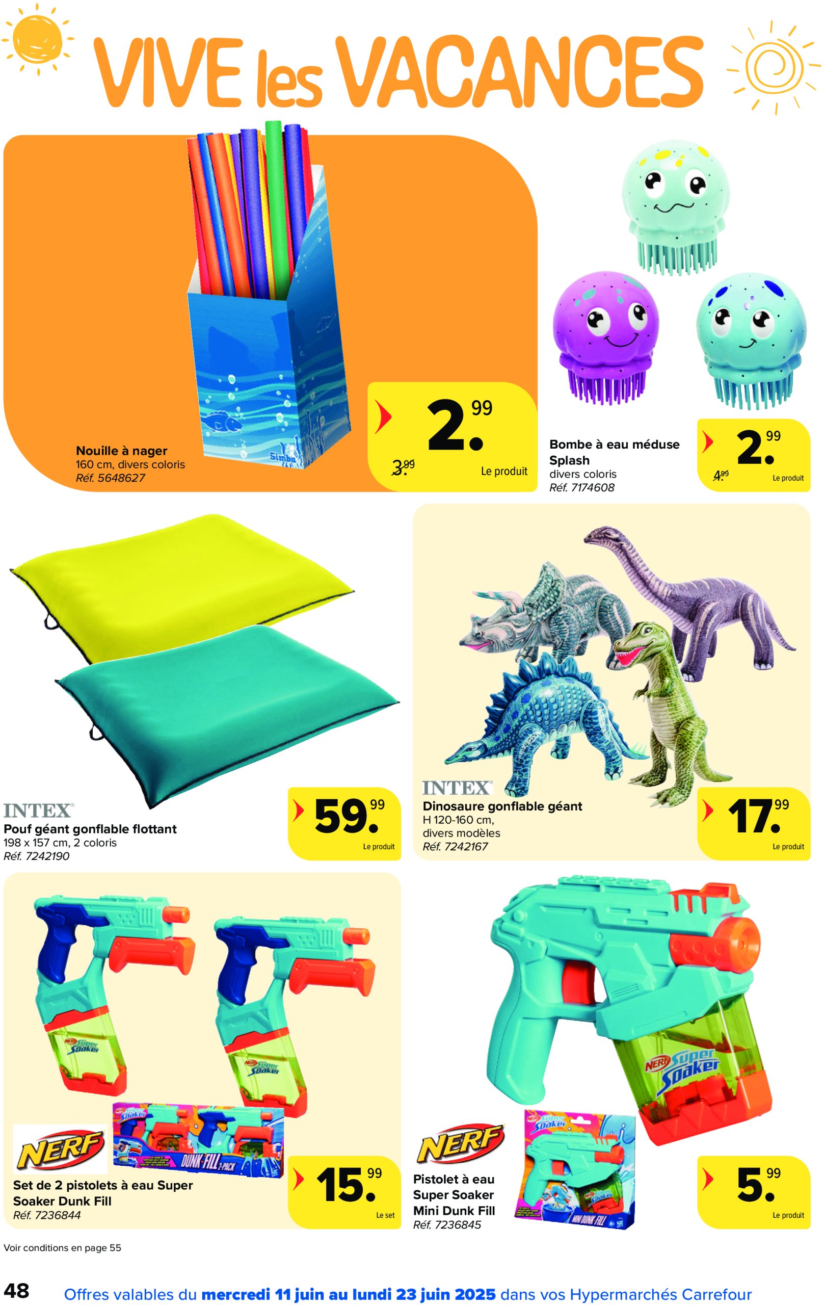 carrefour - Carrefour Hypermarchés folder geldig vanaf 11/06 - 23/06 - page: 48