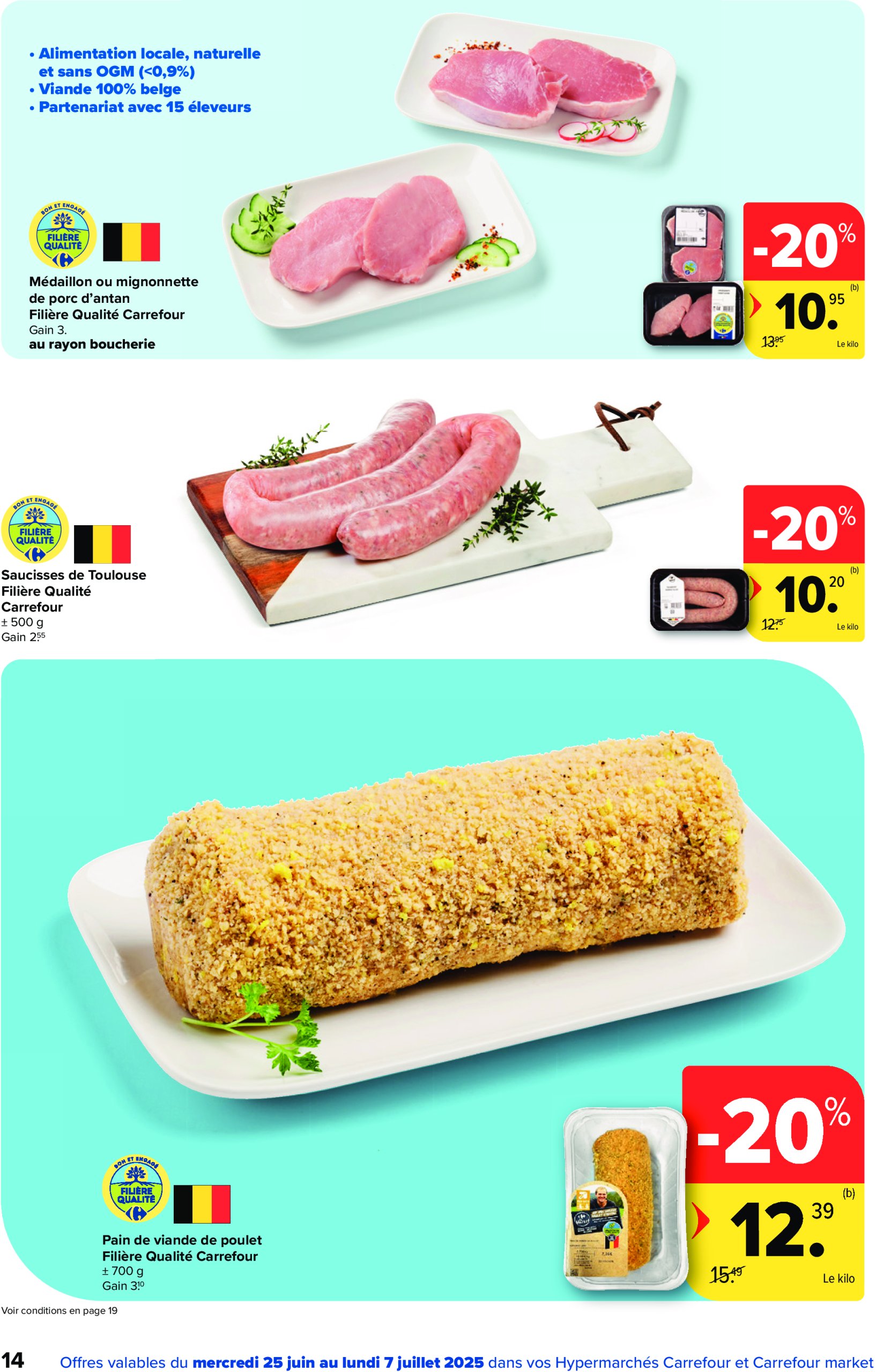 carrefour - Carrefour Hypermarchés - Market Spécial Act For Food folder geldig vanaf 25/06 - 07/07 - page: 14