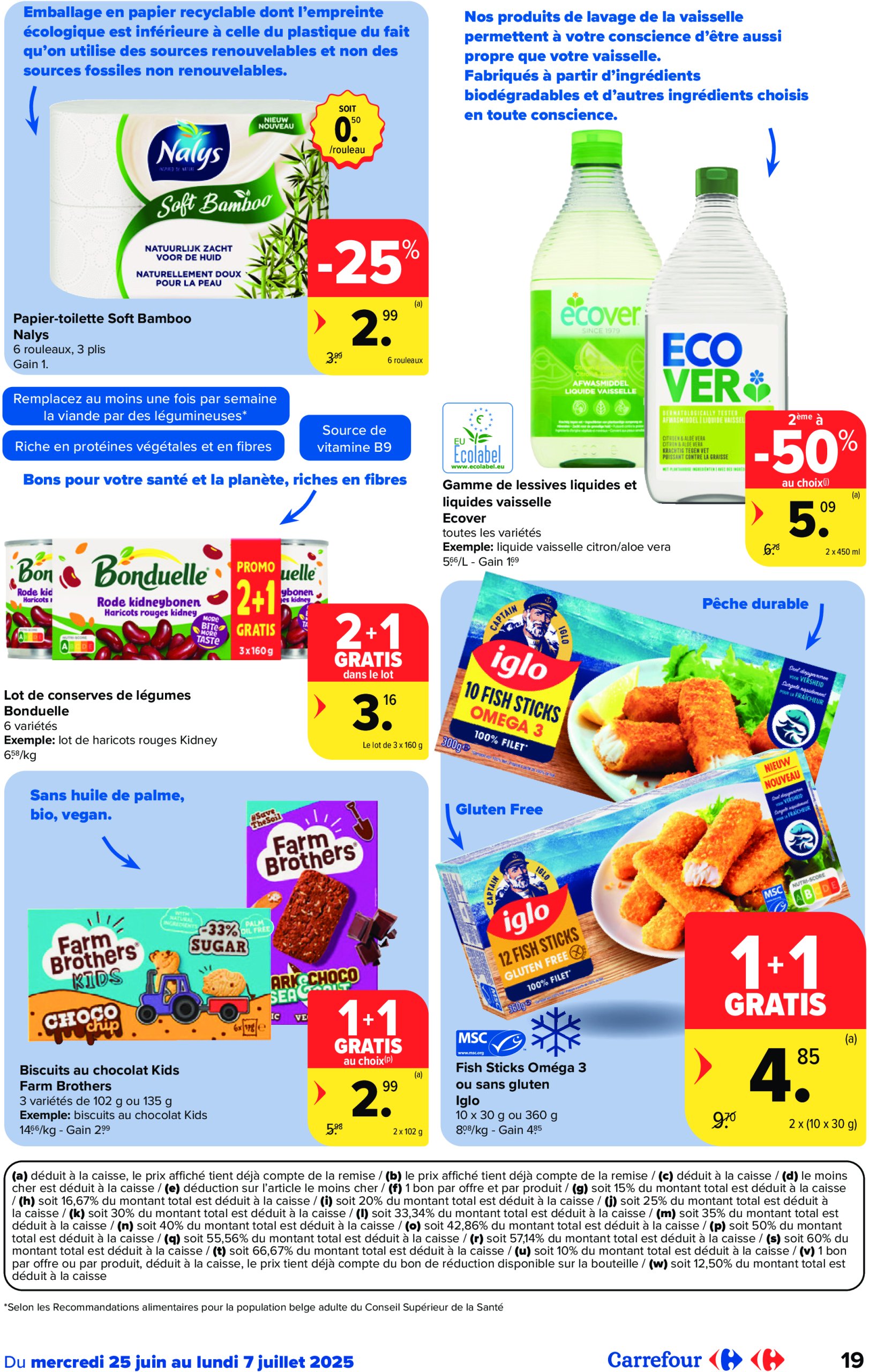 carrefour - Carrefour Hypermarchés - Market Spécial Act For Food folder geldig vanaf 25/06 - 07/07 - page: 19
