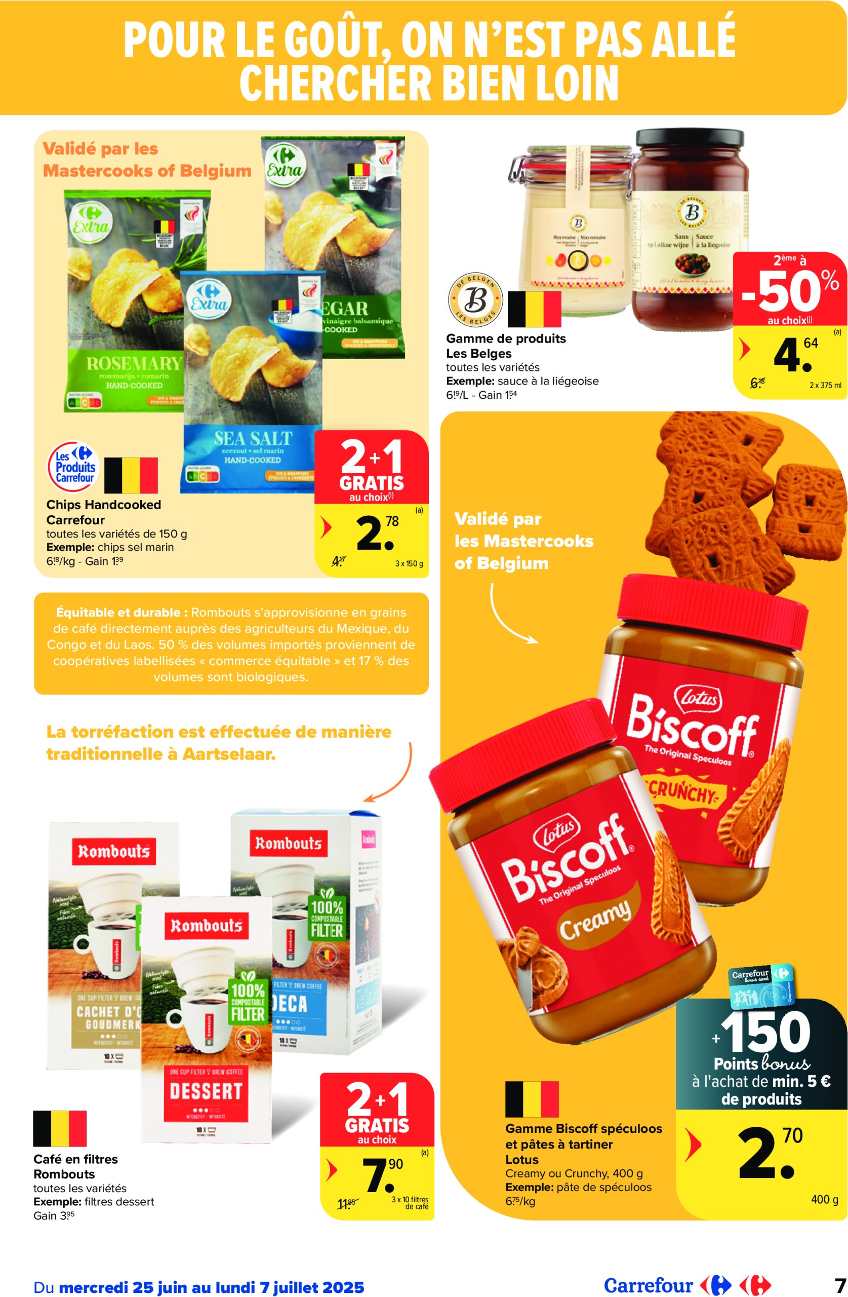 carrefour - Carrefour Hypermarchés - Market Spécial Act For Food folder geldig vanaf 25/06 - 07/07 - page: 7