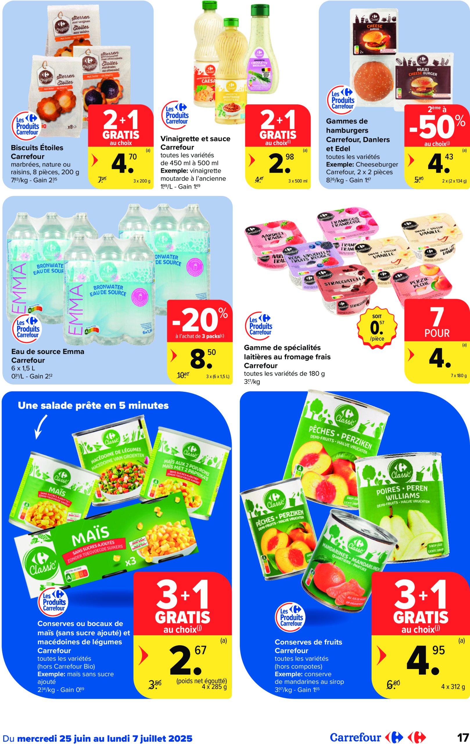 carrefour - Carrefour Hypermarchés - Market Spécial Act For Food folder geldig vanaf 25/06 - 07/07 - page: 17