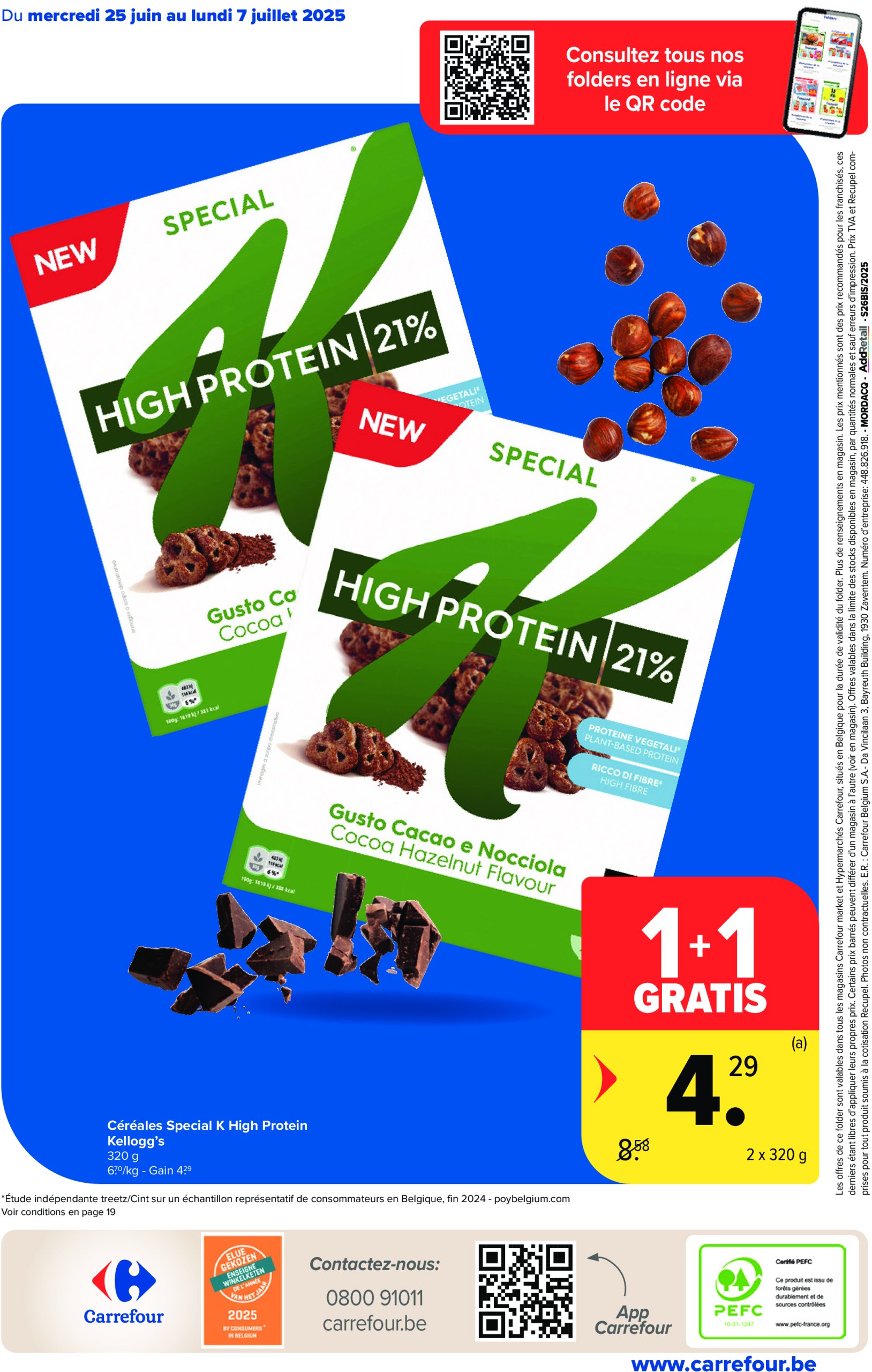 carrefour - Carrefour Hypermarchés - Market Spécial Act For Food folder geldig vanaf 25/06 - 07/07 - page: 20