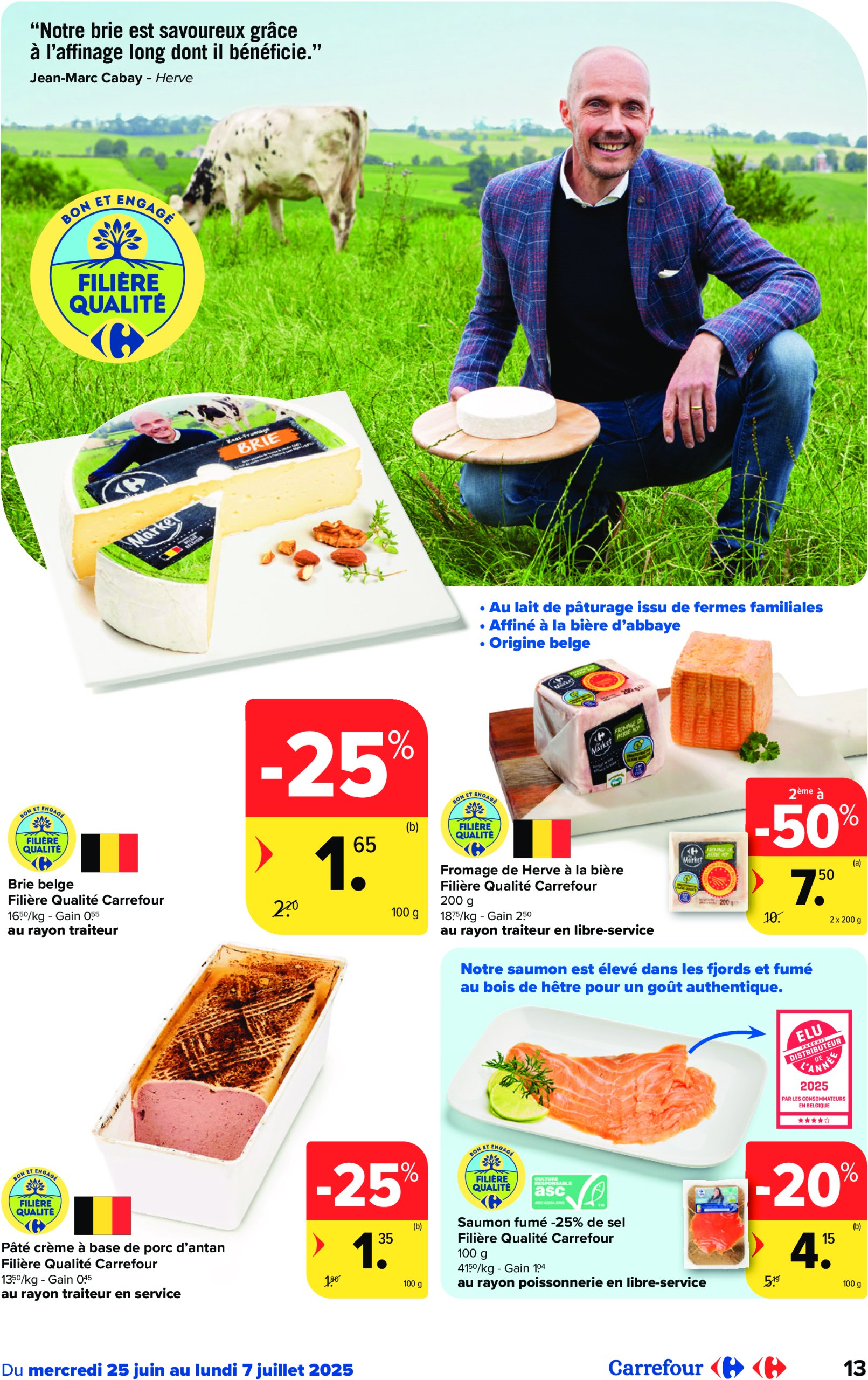 carrefour - Carrefour Hypermarchés - Market Spécial Act For Food folder geldig vanaf 25/06 - 07/07 - page: 13