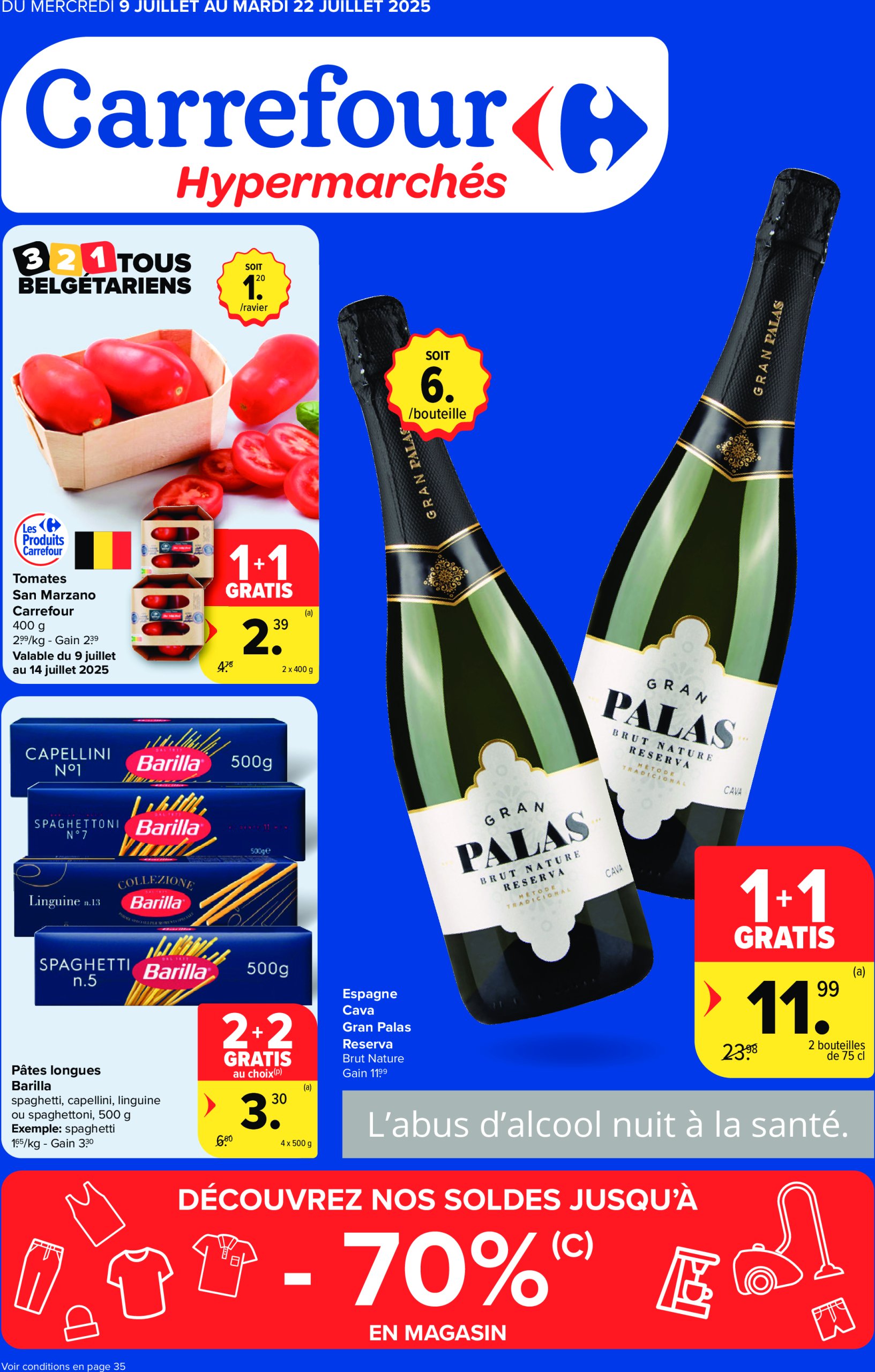 carrefour - Carrefour Hypermarchés folder geldig vanaf 09/07 - 22/07