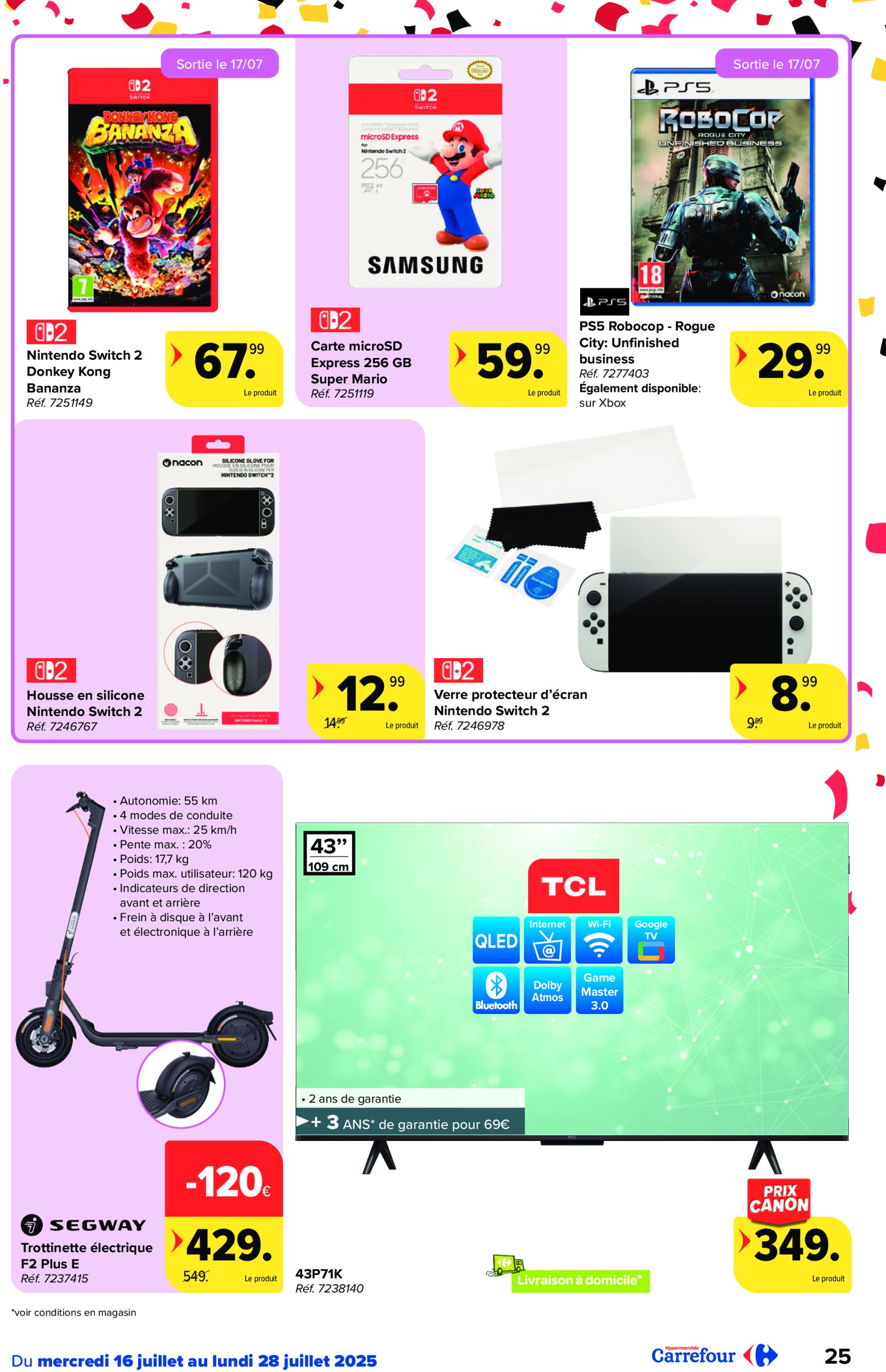 carrefour - Carrefour Hypermarchés folder geldig vanaf 16/07 - 28/07 - page: 25 carrefour - Carrefour Hypermarchés folder geldig vanaf 16/07 - 28/07 - page: 25