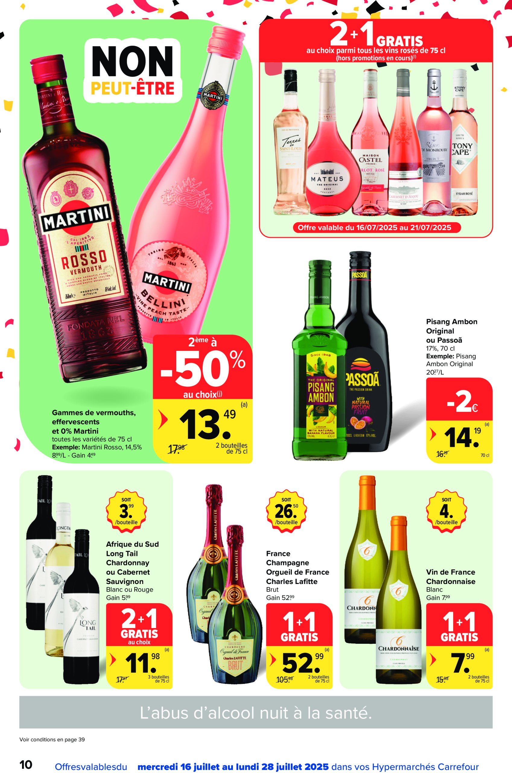carrefour - Carrefour Hypermarchés folder geldig vanaf 16/07 - 28/07 - page: 10 carrefour - Carrefour Hypermarchés folder geldig vanaf 16/07 - 28/07 - page: 10