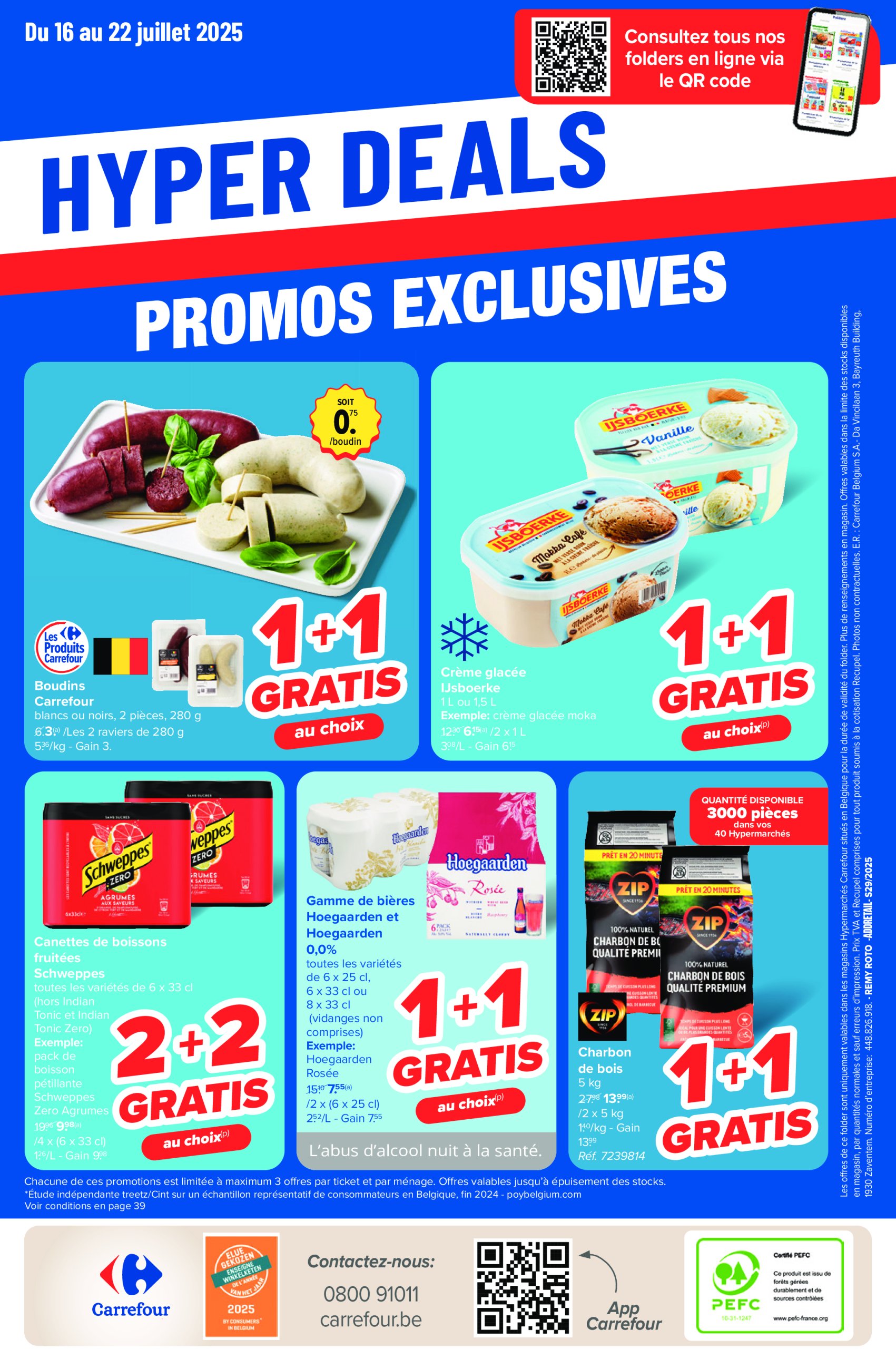 carrefour - Carrefour Hypermarchés folder geldig vanaf 16/07 - 28/07 - page: 40 carrefour - Carrefour Hypermarchés folder geldig vanaf 16/07 - 28/07 - page: 40