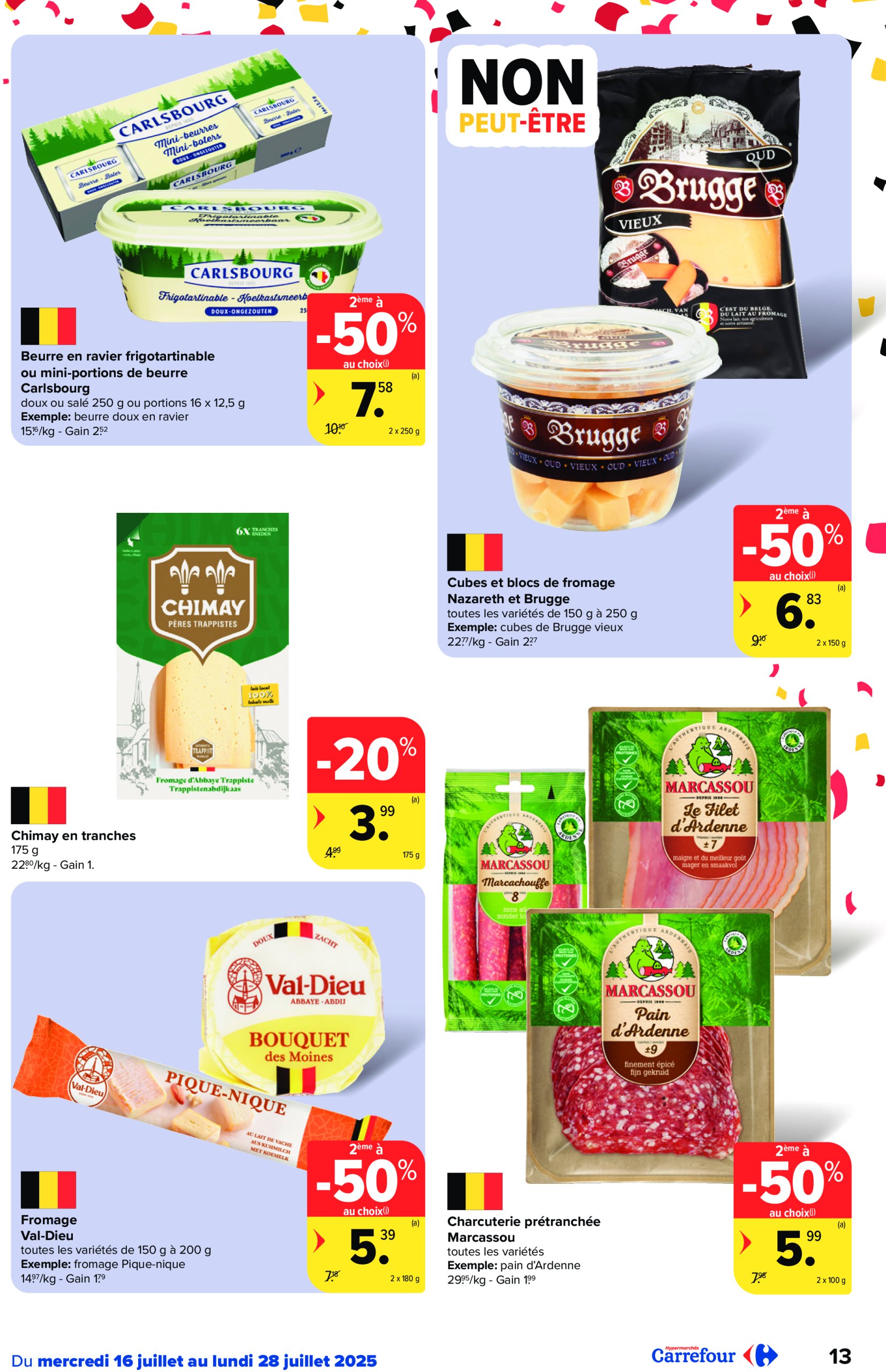carrefour - Carrefour Hypermarchés folder geldig vanaf 16/07 - 28/07 - page: 13 carrefour - Carrefour Hypermarchés folder geldig vanaf 16/07 - 28/07 - page: 13