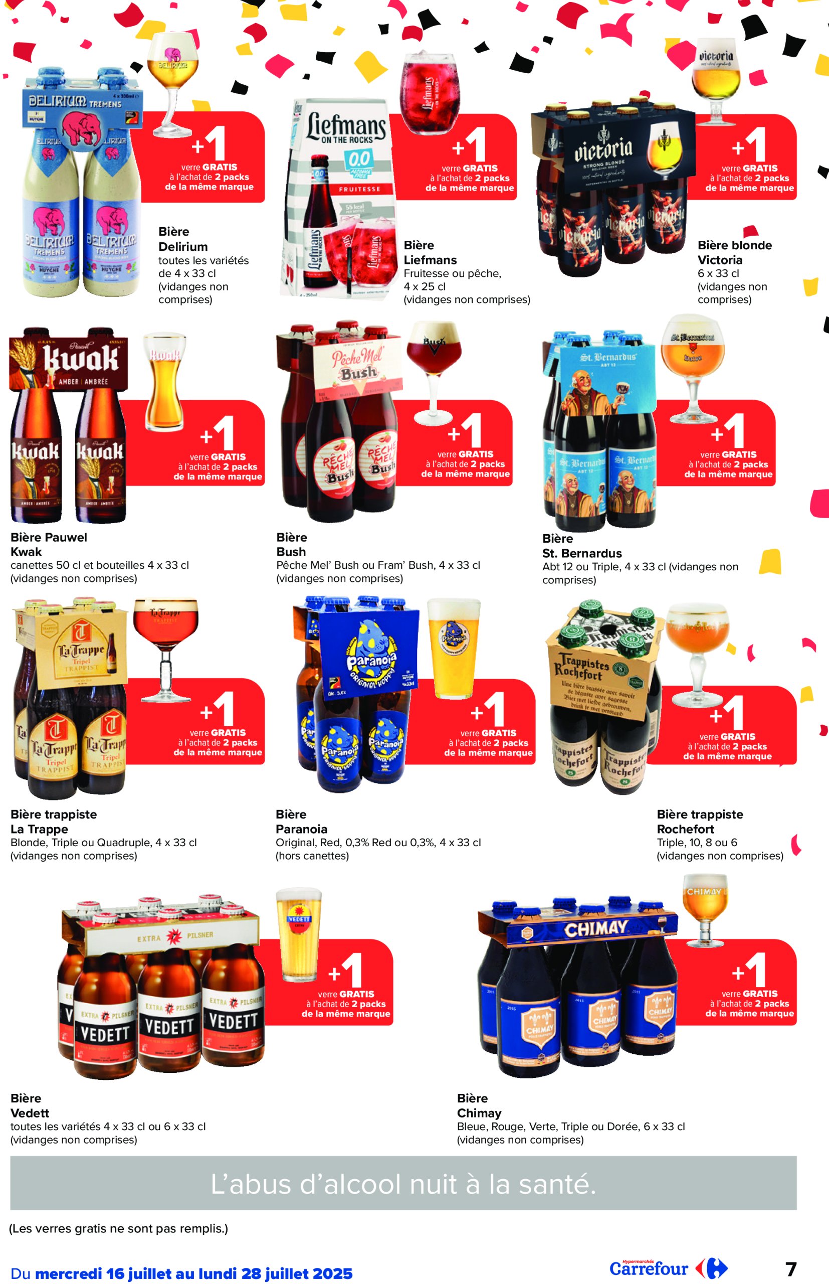 carrefour - Carrefour Hypermarchés folder geldig vanaf 16/07 - 28/07 - page: 7 carrefour - Carrefour Hypermarchés folder geldig vanaf 16/07 - 28/07 - page: 7