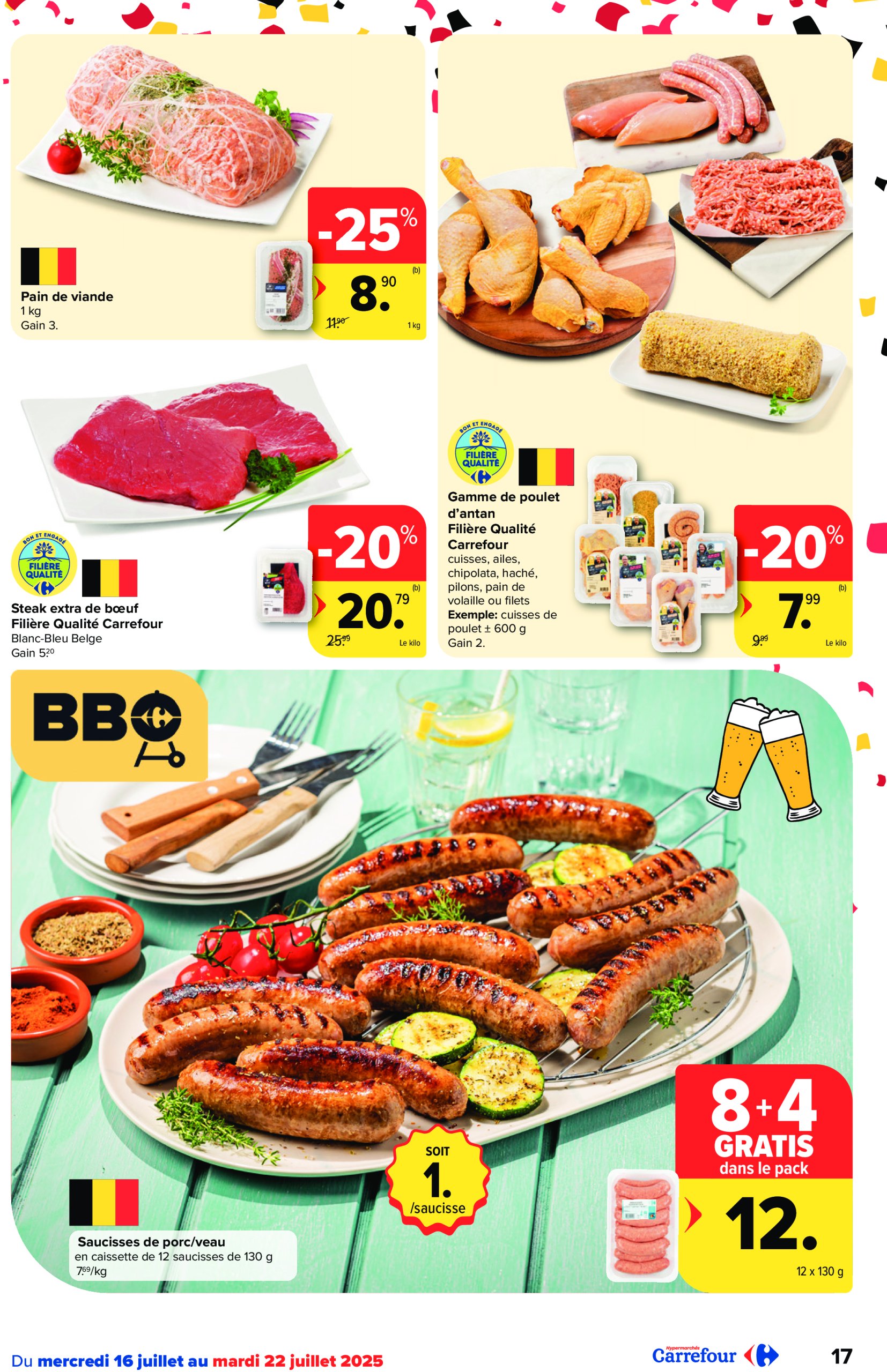 carrefour - Carrefour Hypermarchés folder geldig vanaf 16/07 - 28/07 - page: 17 carrefour - Carrefour Hypermarchés folder geldig vanaf 16/07 - 28/07 - page: 17