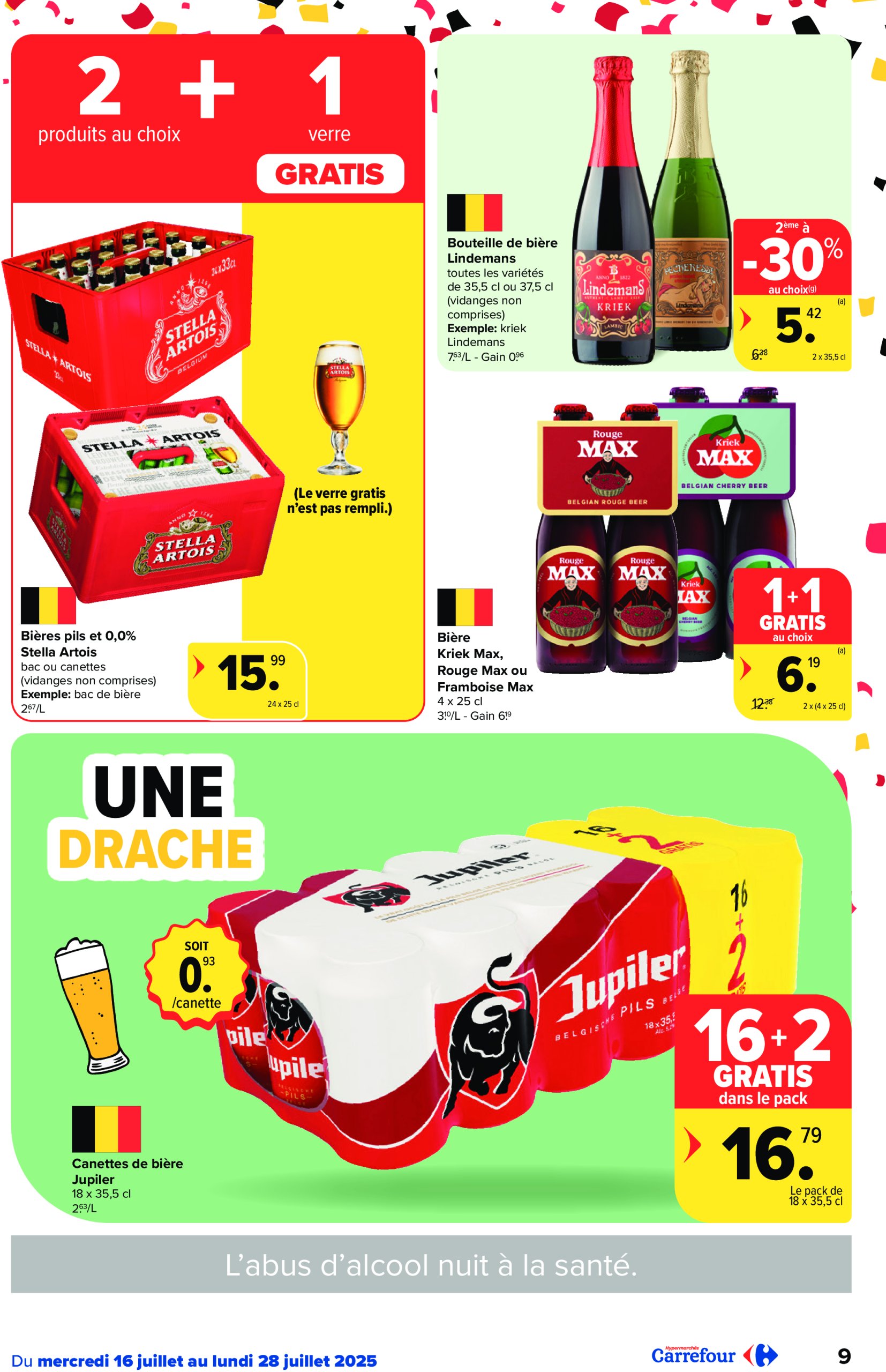 carrefour - Carrefour Hypermarchés folder geldig vanaf 16/07 - 28/07 - page: 9 carrefour - Carrefour Hypermarchés folder geldig vanaf 16/07 - 28/07 - page: 9