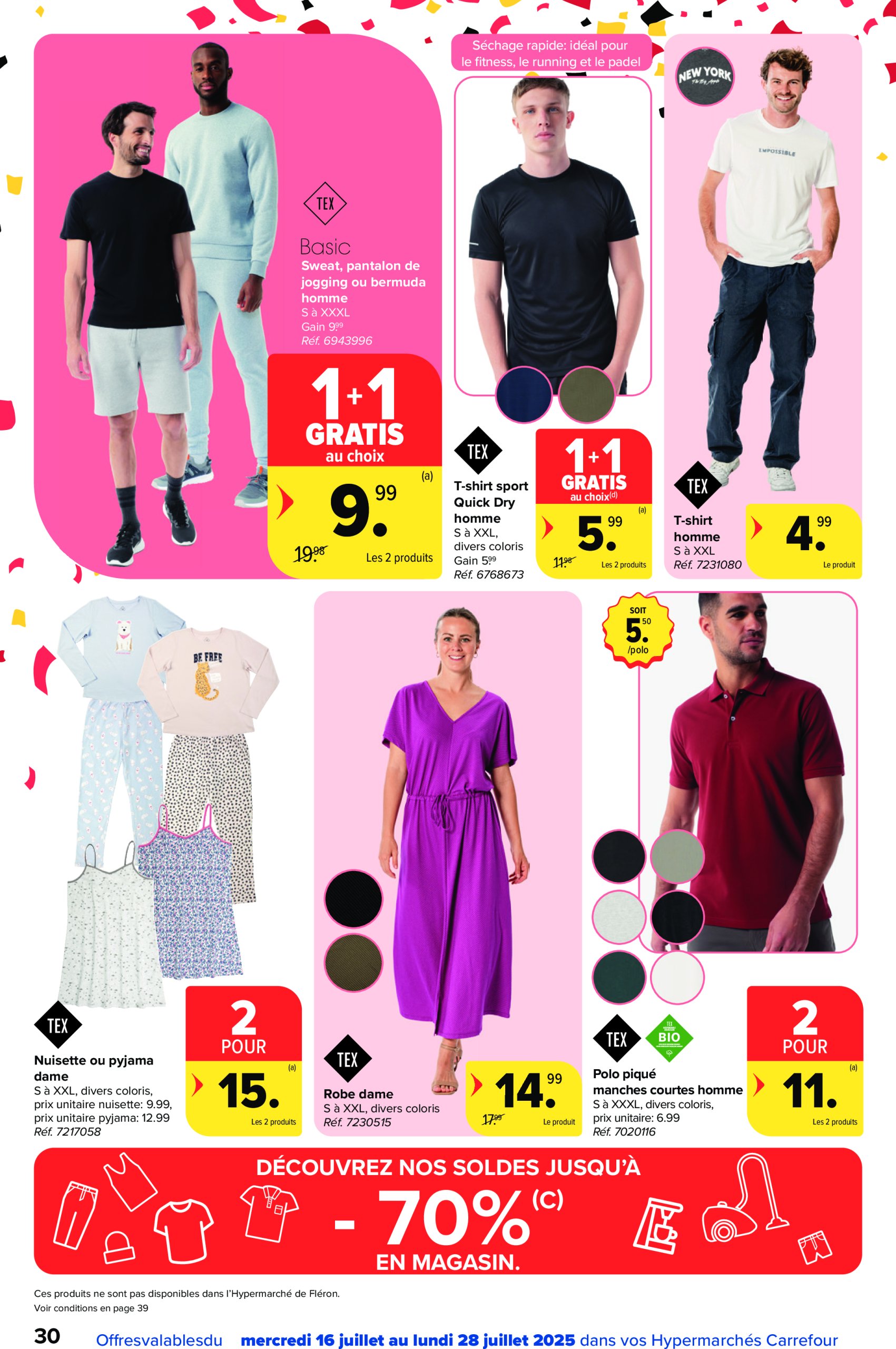carrefour - Carrefour Hypermarchés folder geldig vanaf 16/07 - 28/07 - page: 30 carrefour - Carrefour Hypermarchés folder geldig vanaf 16/07 - 28/07 - page: 30