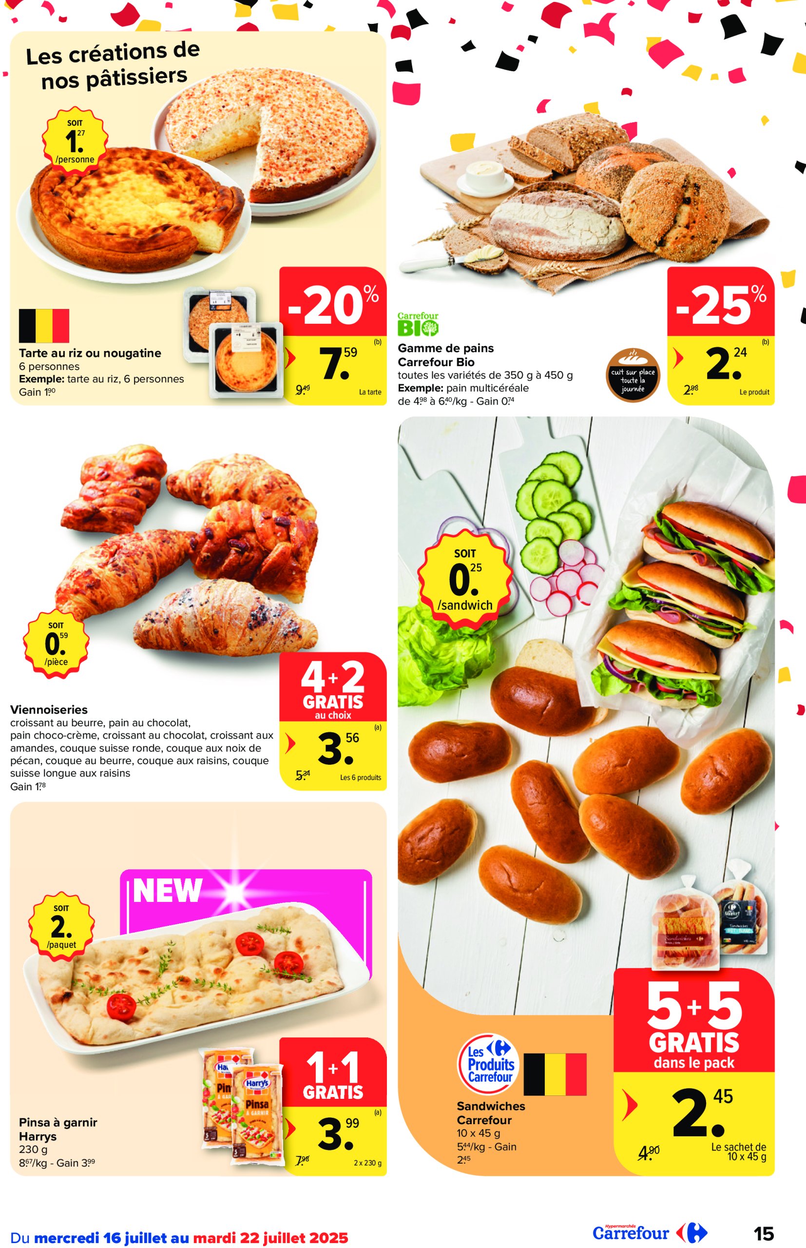 carrefour - Carrefour Hypermarchés folder geldig vanaf 16/07 - 28/07 - page: 15 carrefour - Carrefour Hypermarchés folder geldig vanaf 16/07 - 28/07 - page: 15