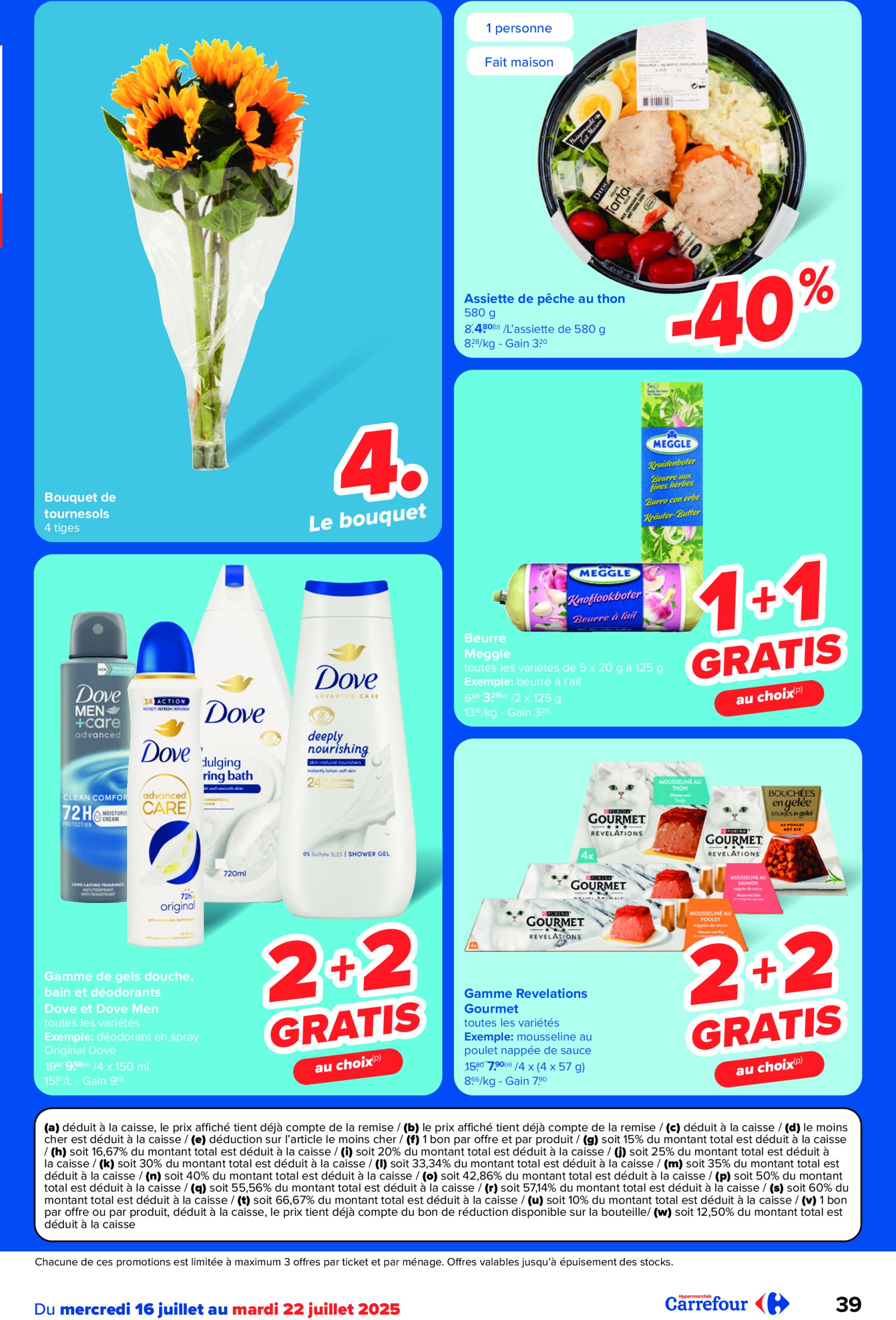 carrefour - Carrefour Hypermarchés folder geldig vanaf 16/07 - 28/07 - page: 39 carrefour - Carrefour Hypermarchés folder geldig vanaf 16/07 - 28/07 - page: 39