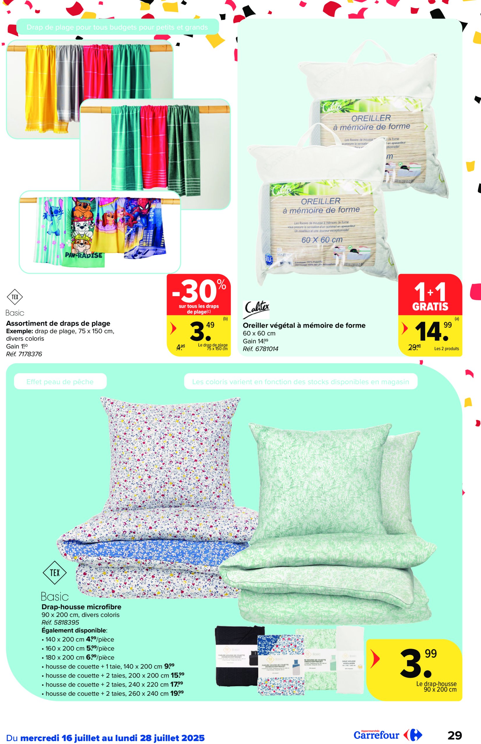 carrefour - Carrefour Hypermarchés folder geldig vanaf 16/07 - 28/07 - page: 29 carrefour - Carrefour Hypermarchés folder geldig vanaf 16/07 - 28/07 - page: 29