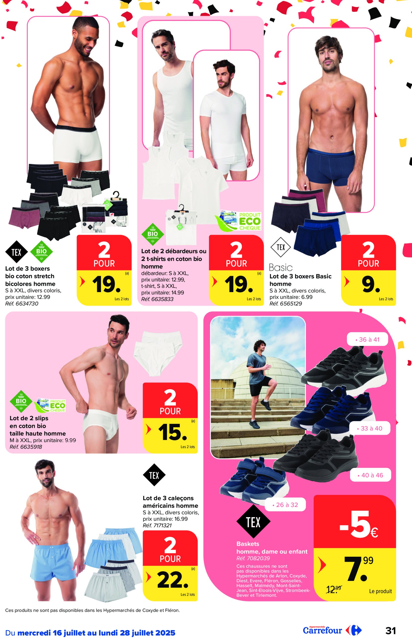 carrefour - Carrefour Hypermarchés folder geldig vanaf 16/07 - 28/07 - page: 31 carrefour - Carrefour Hypermarchés folder geldig vanaf 16/07 - 28/07 - page: 31