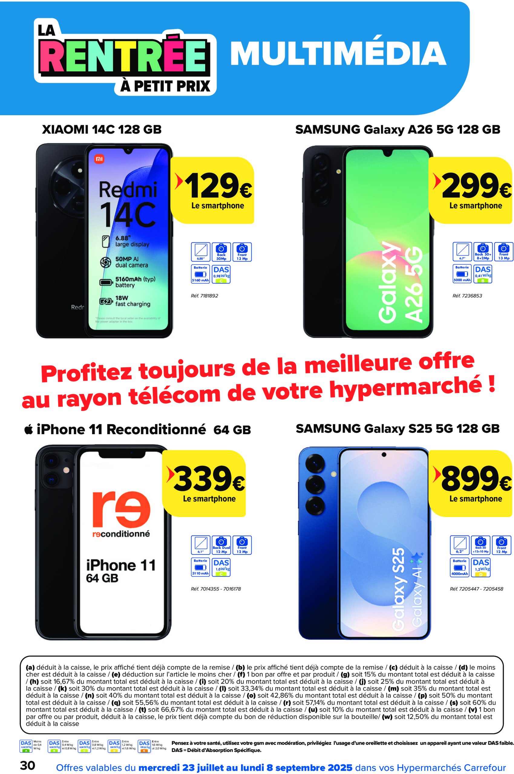 carrefour - Carrefour Hypermarchés - Back to School folder geldig vanaf 23/07 - 08/09 - page: 30