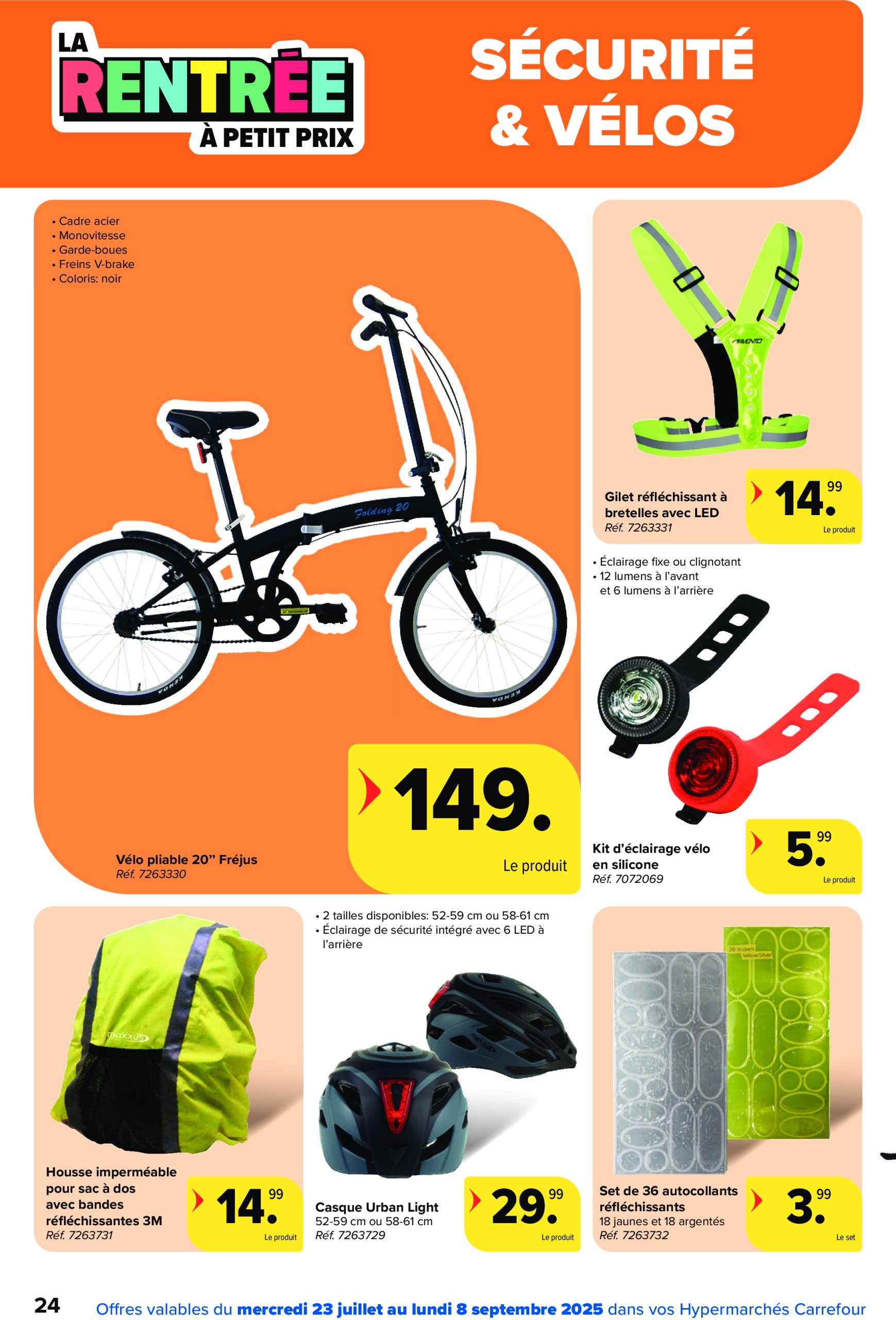 carrefour - Carrefour Hypermarchés - Back to School folder geldig vanaf 23/07 - 08/09 - page: 24