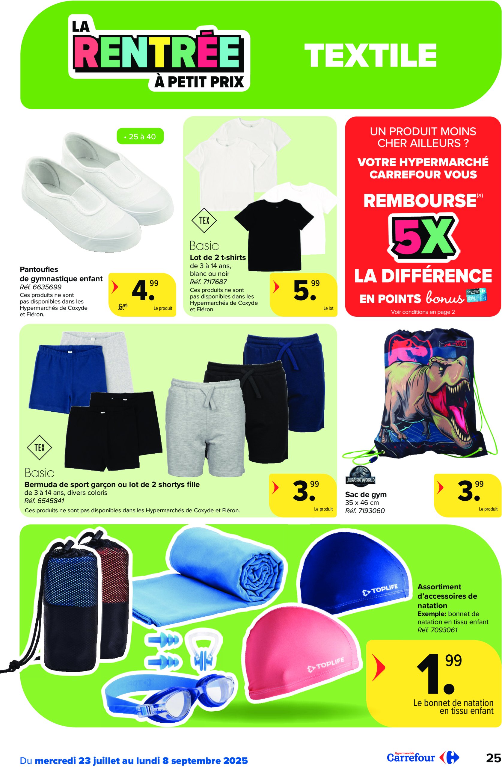 carrefour - Carrefour Hypermarchés - Back to School folder geldig vanaf 23/07 - 08/09 - page: 25