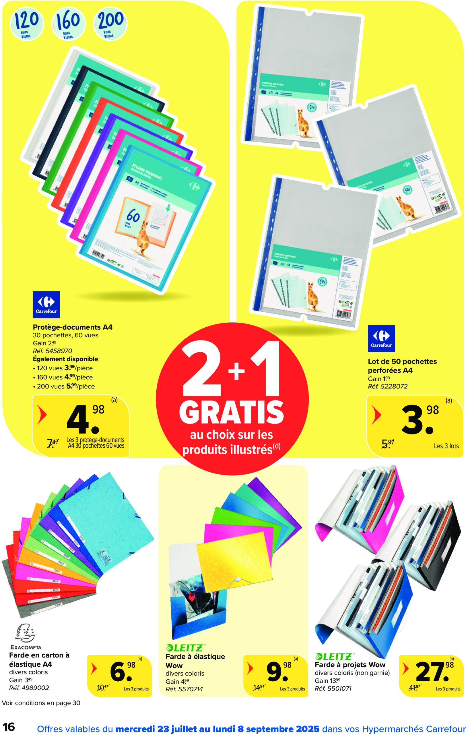 carrefour - Carrefour Hypermarchés - Back to School folder geldig vanaf 23/07 - 08/09 - page: 16