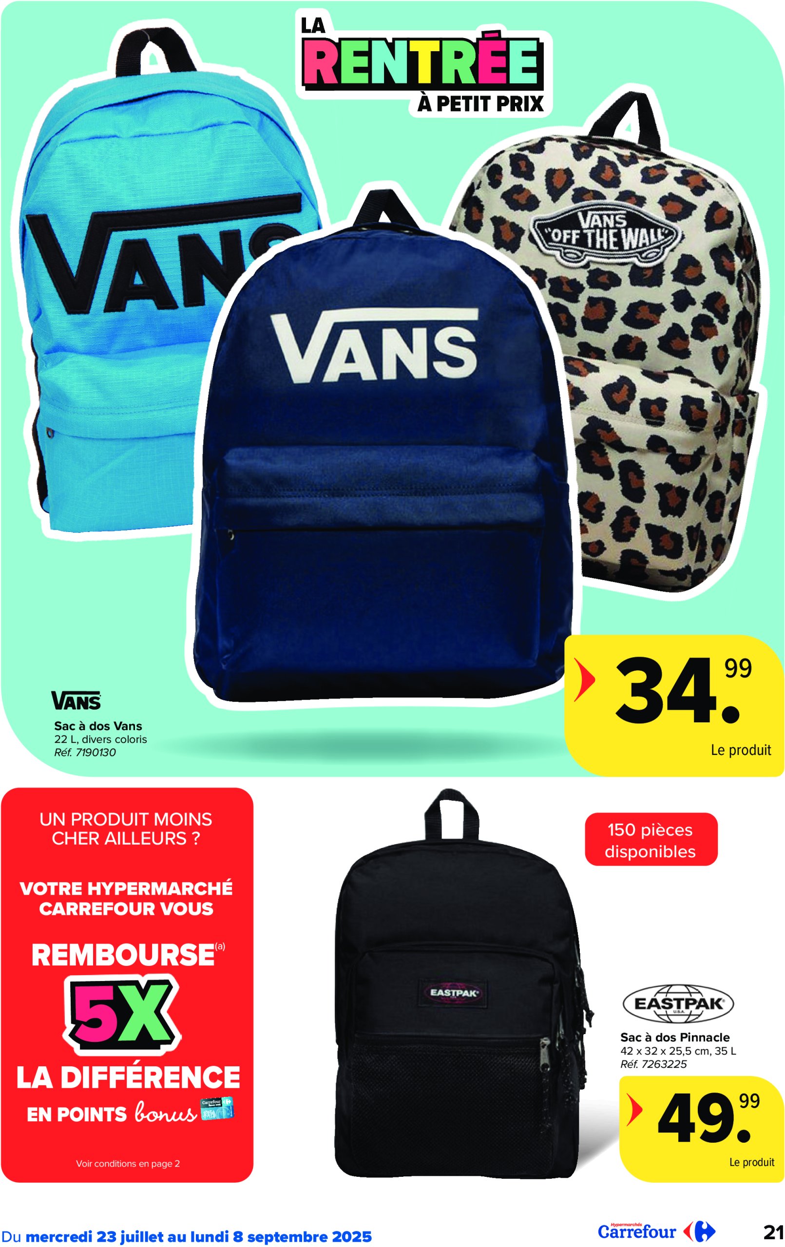 carrefour - Carrefour Hypermarchés - Back to School folder geldig vanaf 23/07 - 08/09 - page: 21