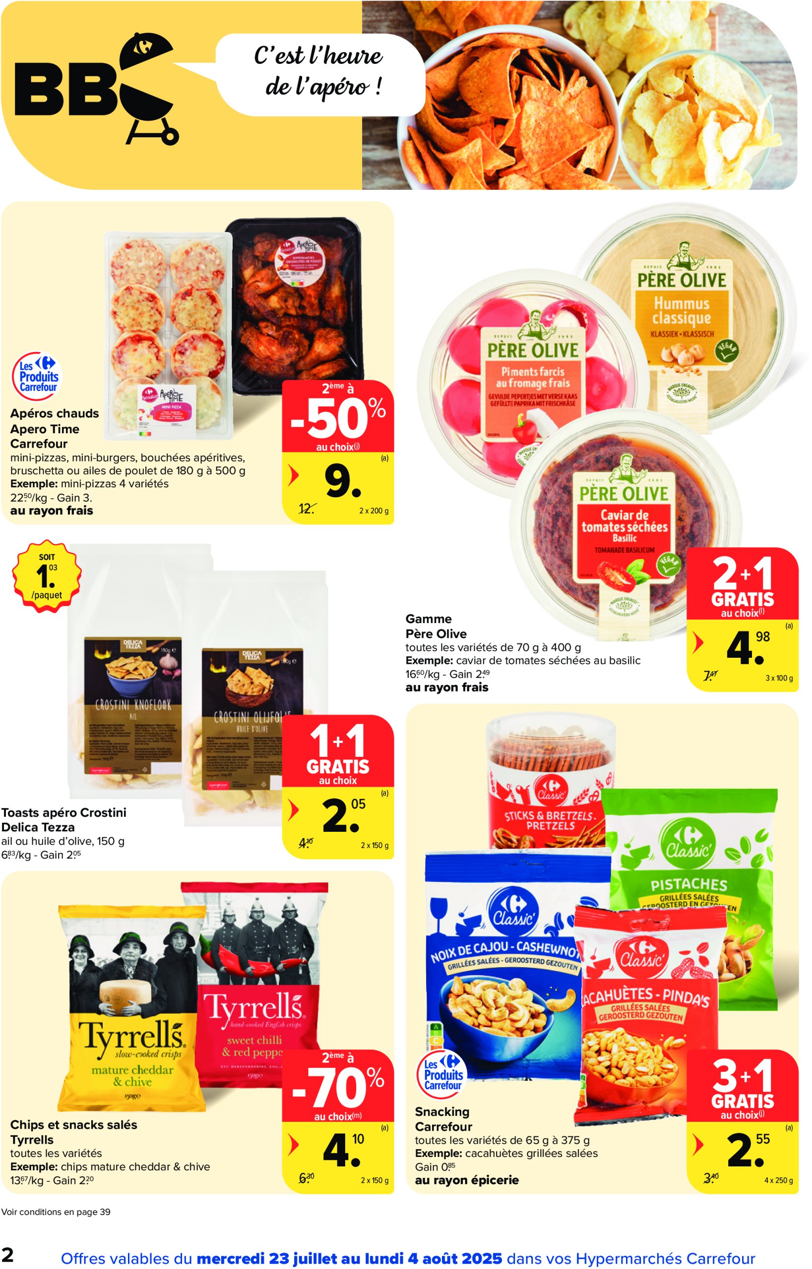 carrefour - Carrefour Hypermarchés folder geldig vanaf 23/07 - 04/08 - page: 2 carrefour - Carrefour Hypermarchés folder geldig vanaf 23/07 - 04/08 - page: 2