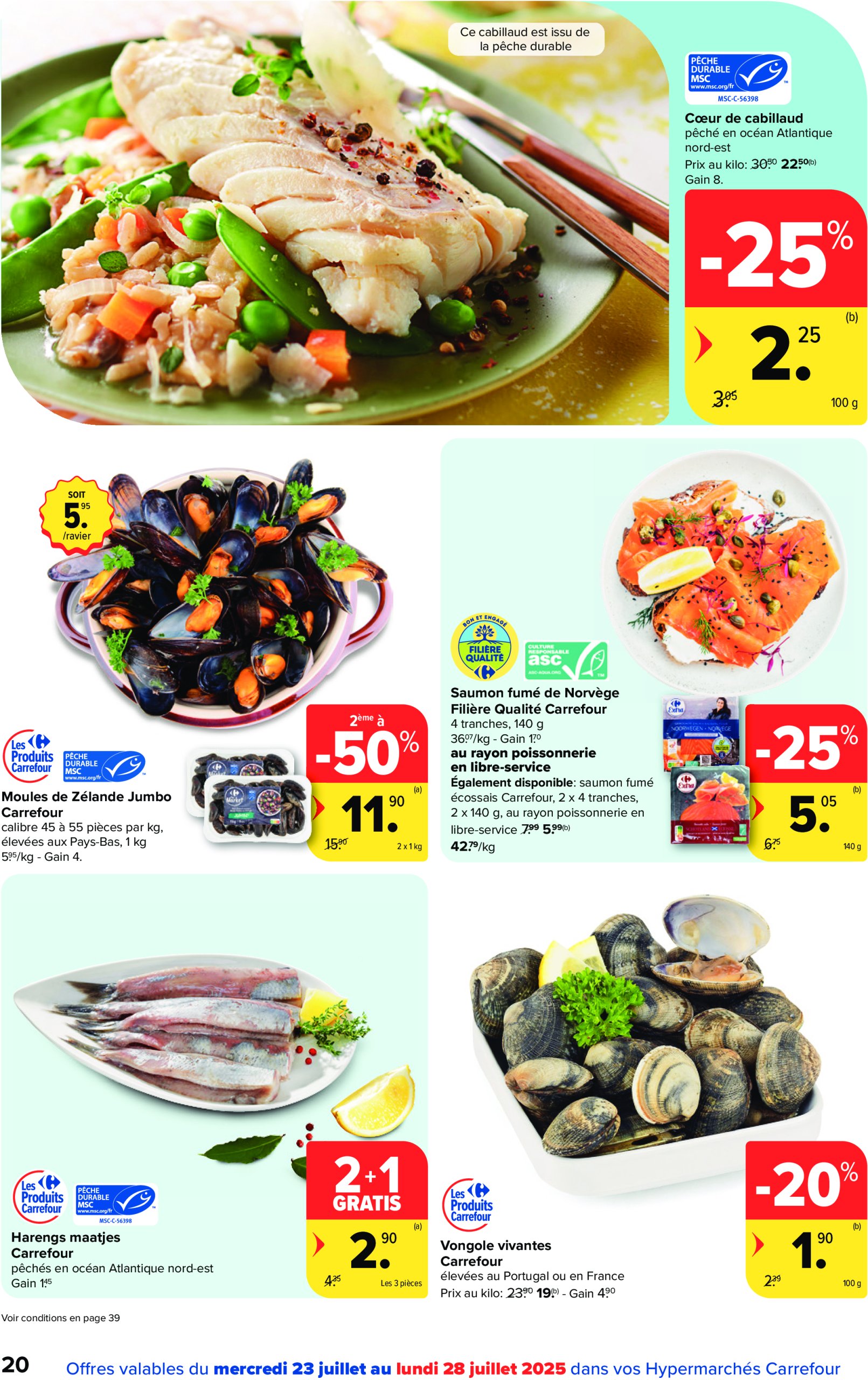 carrefour - Carrefour Hypermarchés folder geldig vanaf 23/07 - 04/08 - page: 20 carrefour - Carrefour Hypermarchés folder geldig vanaf 23/07 - 04/08 - page: 20