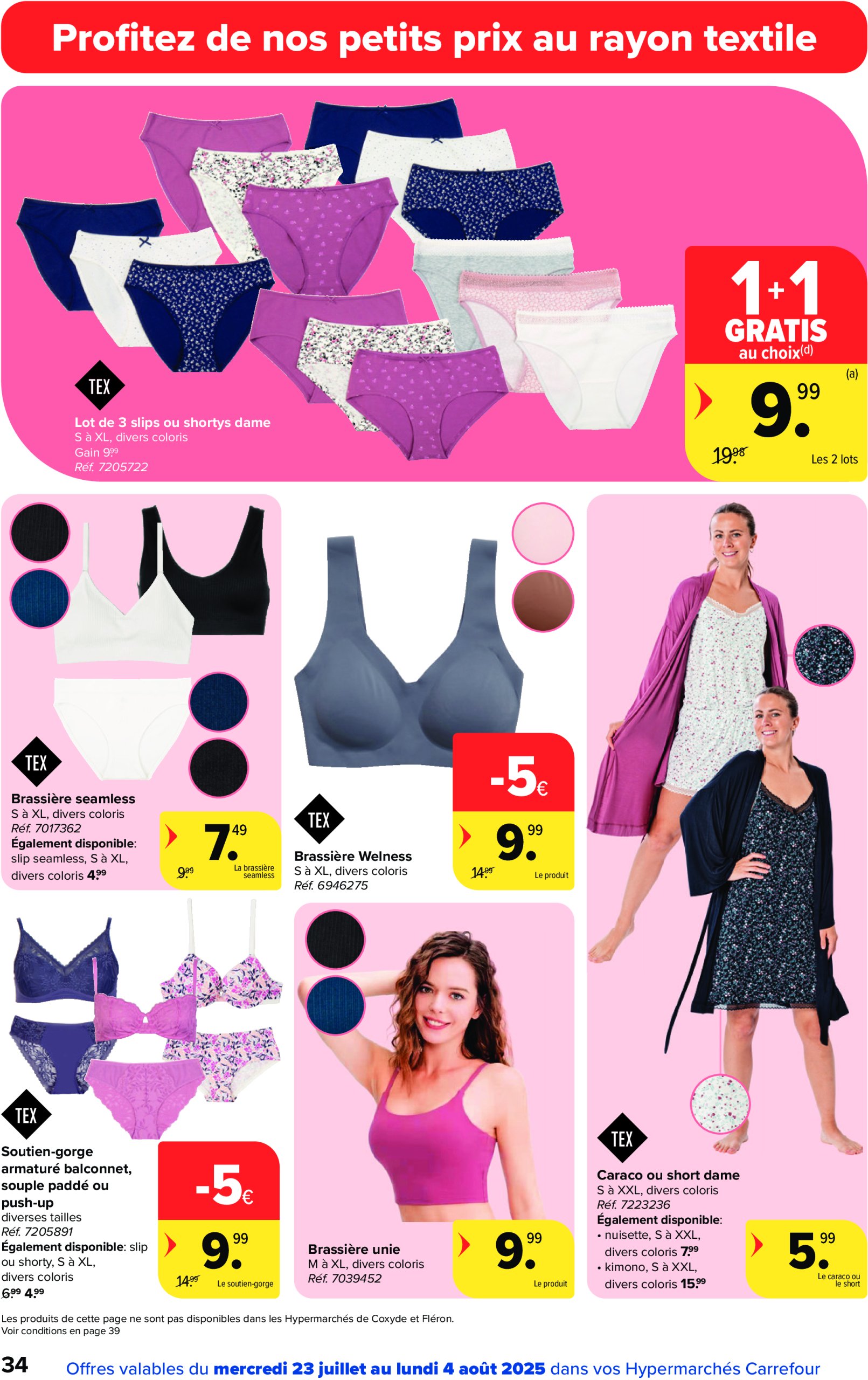 carrefour - Carrefour Hypermarchés folder geldig vanaf 23/07 - 04/08 - page: 34 carrefour - Carrefour Hypermarchés folder geldig vanaf 23/07 - 04/08 - page: 34