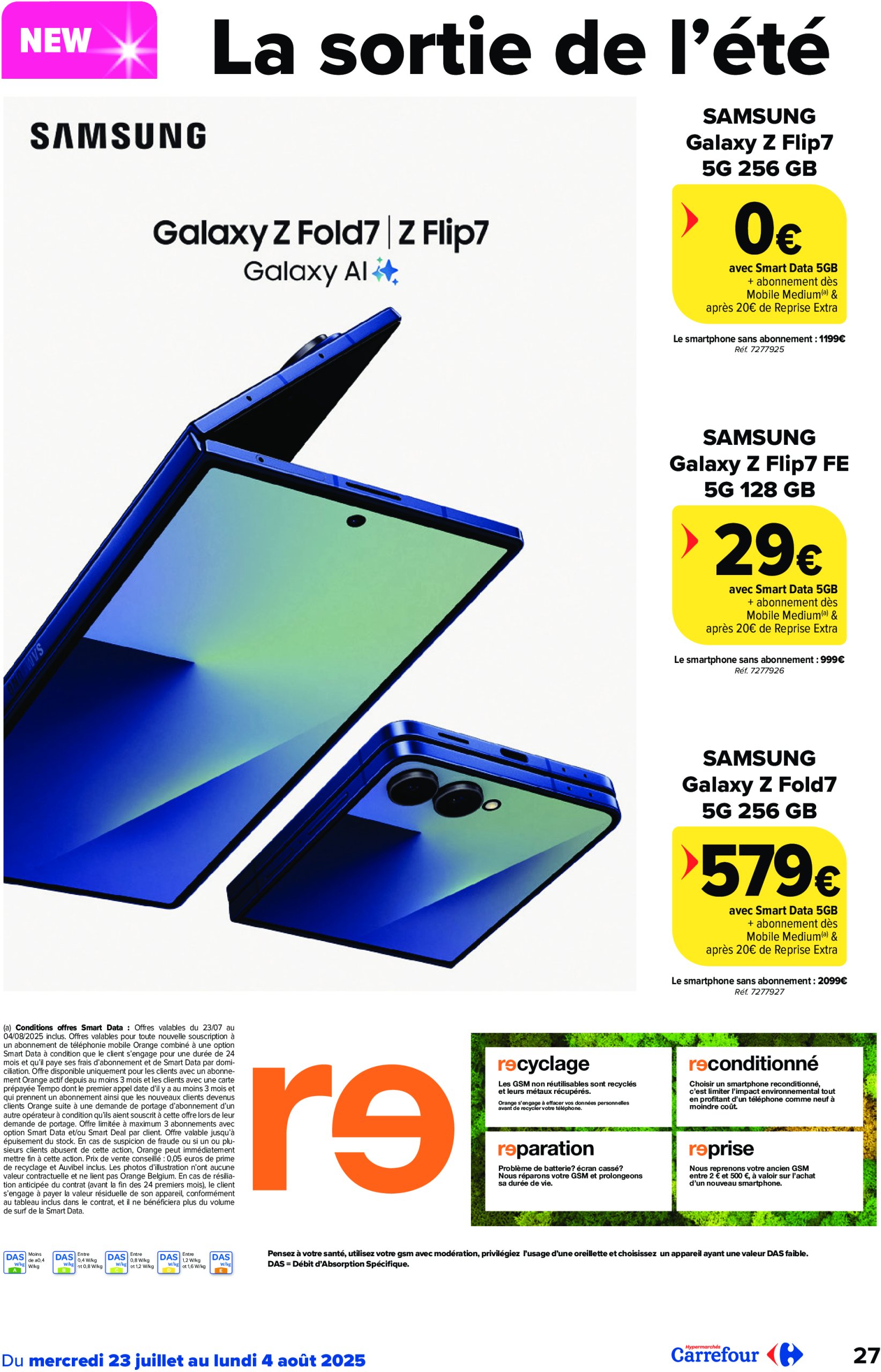 carrefour - Carrefour Hypermarchés folder geldig vanaf 23/07 - 04/08 - page: 27 carrefour - Carrefour Hypermarchés folder geldig vanaf 23/07 - 04/08 - page: 27