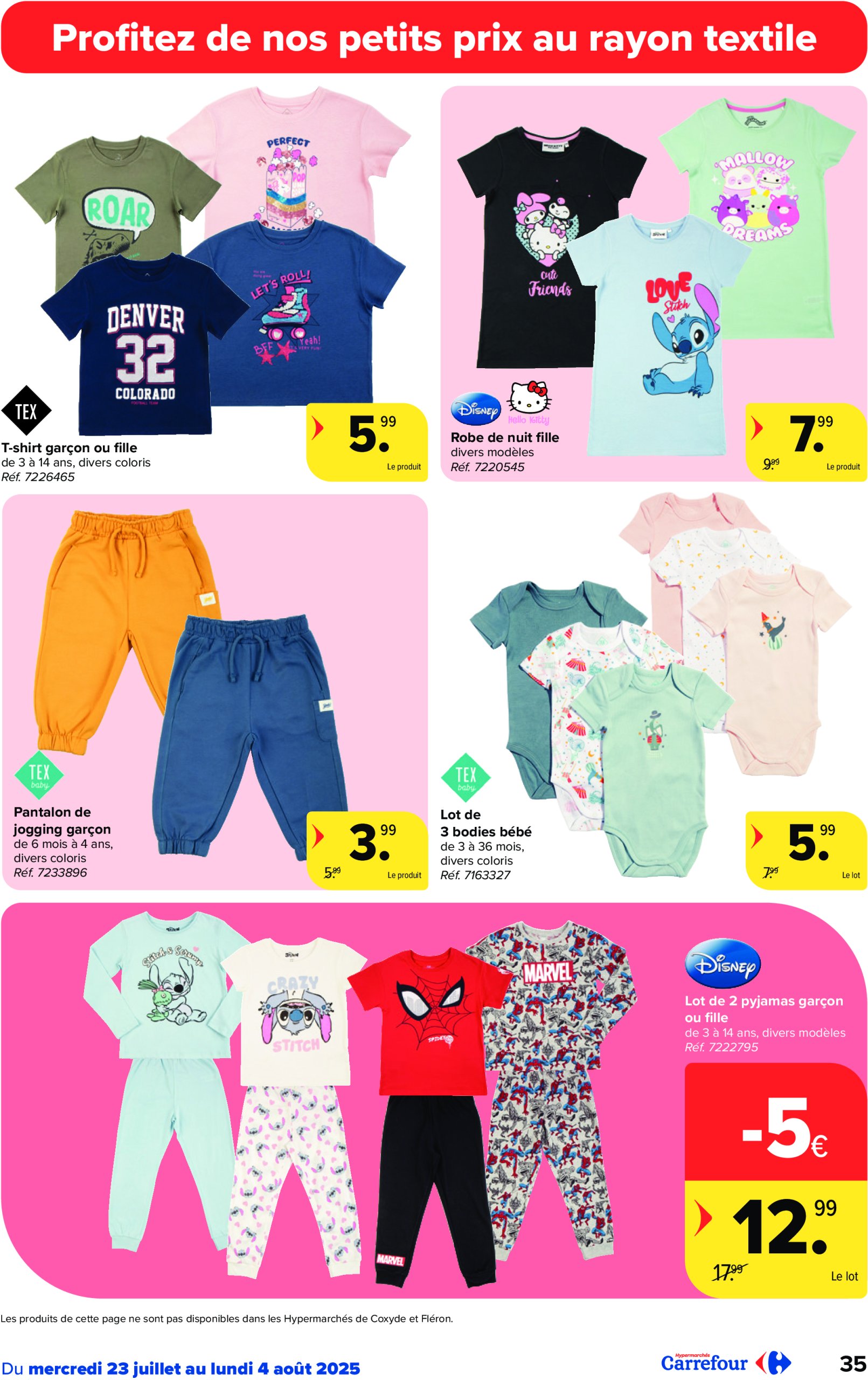 carrefour - Carrefour Hypermarchés folder geldig vanaf 23/07 - 04/08 - page: 35 carrefour - Carrefour Hypermarchés folder geldig vanaf 23/07 - 04/08 - page: 35
