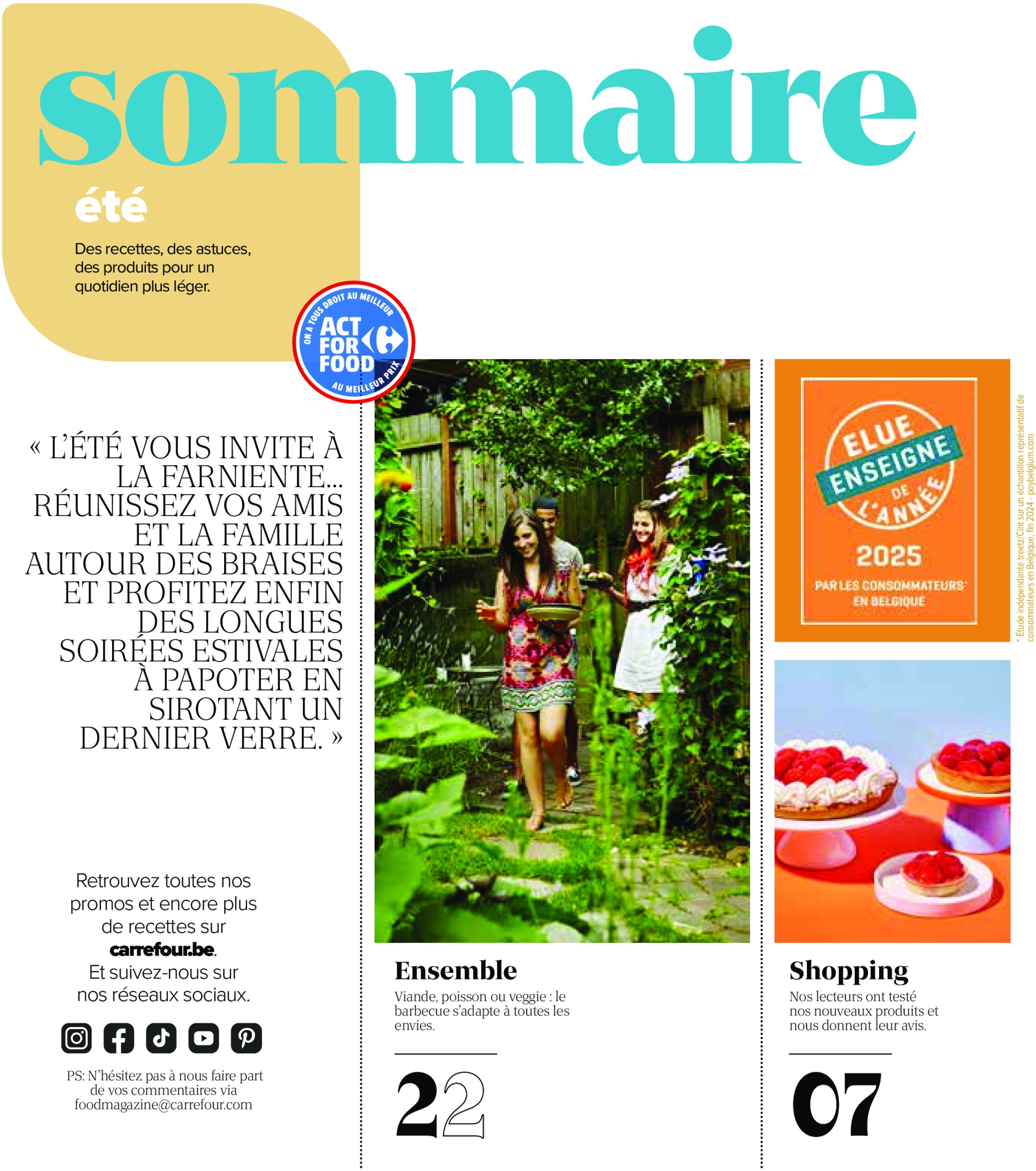 carrefour - Carrefour - Un été à volonté folder geldig vanaf 17/07 - 28/08 - page: 4 carrefour - Carrefour - Un été à volonté folder geldig vanaf 17/07 - 28/08 - page: 4