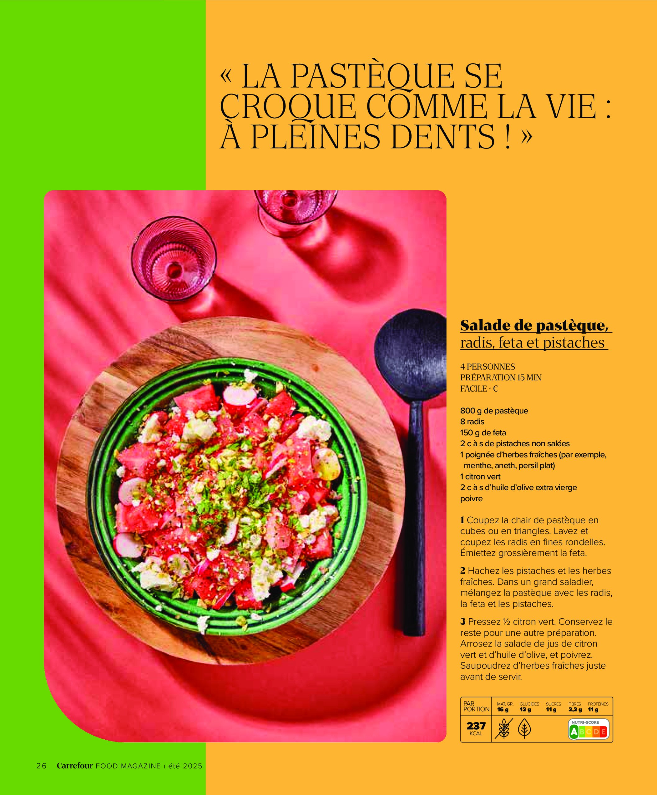 carrefour - Carrefour - Un été à volonté folder geldig vanaf 17/07 - 28/08 - page: 26 carrefour - Carrefour - Un été à volonté folder geldig vanaf 17/07 - 28/08 - page: 26