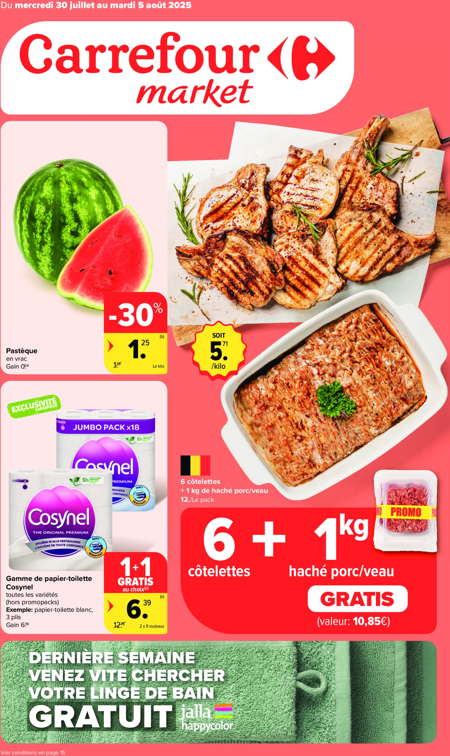 carrefour - Carrefour Market folder geldig vanaf 30/07 - 05/08