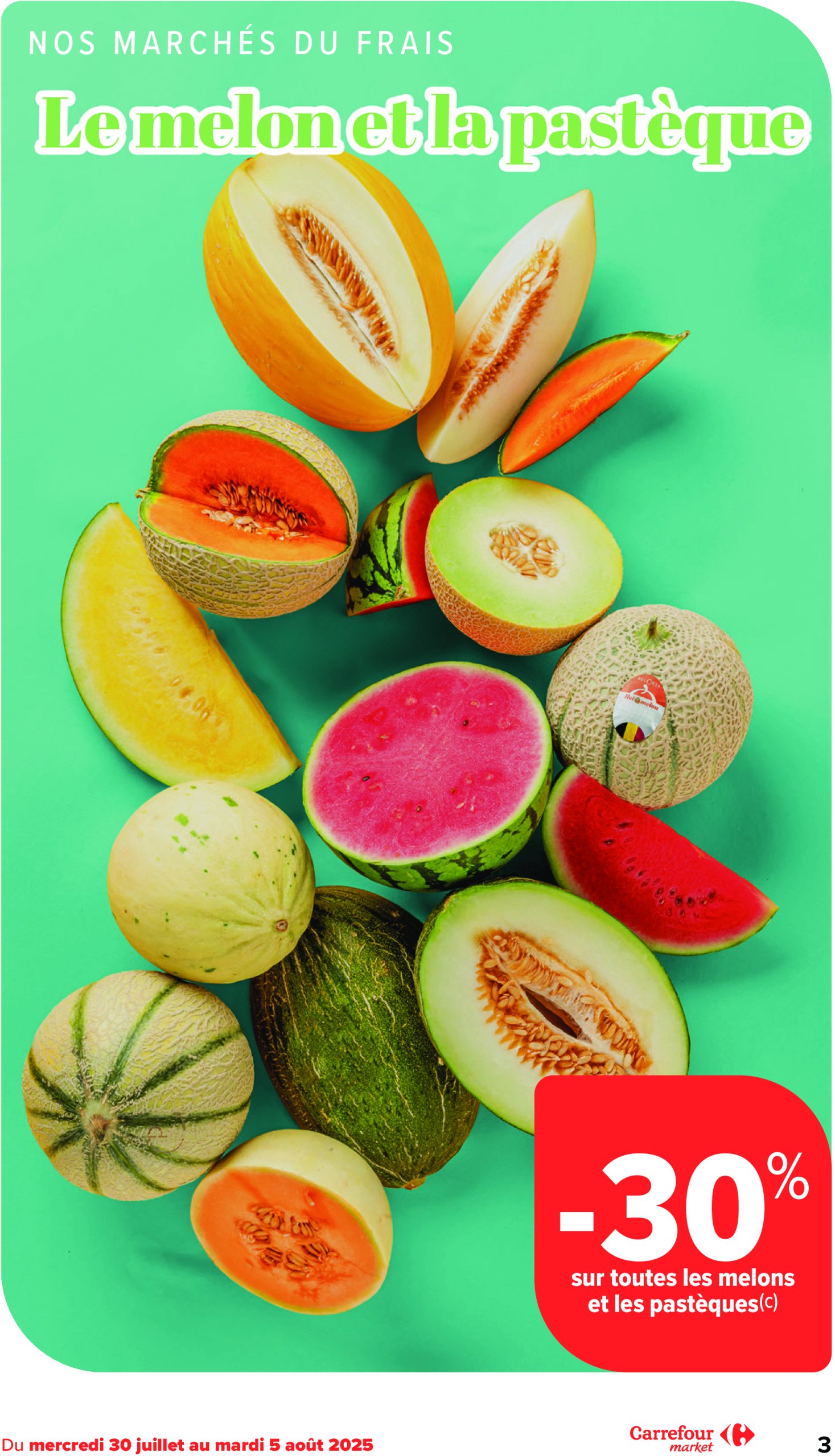 carrefour - Carrefour Market folder geldig vanaf 30/07 - 05/08 - page: 3