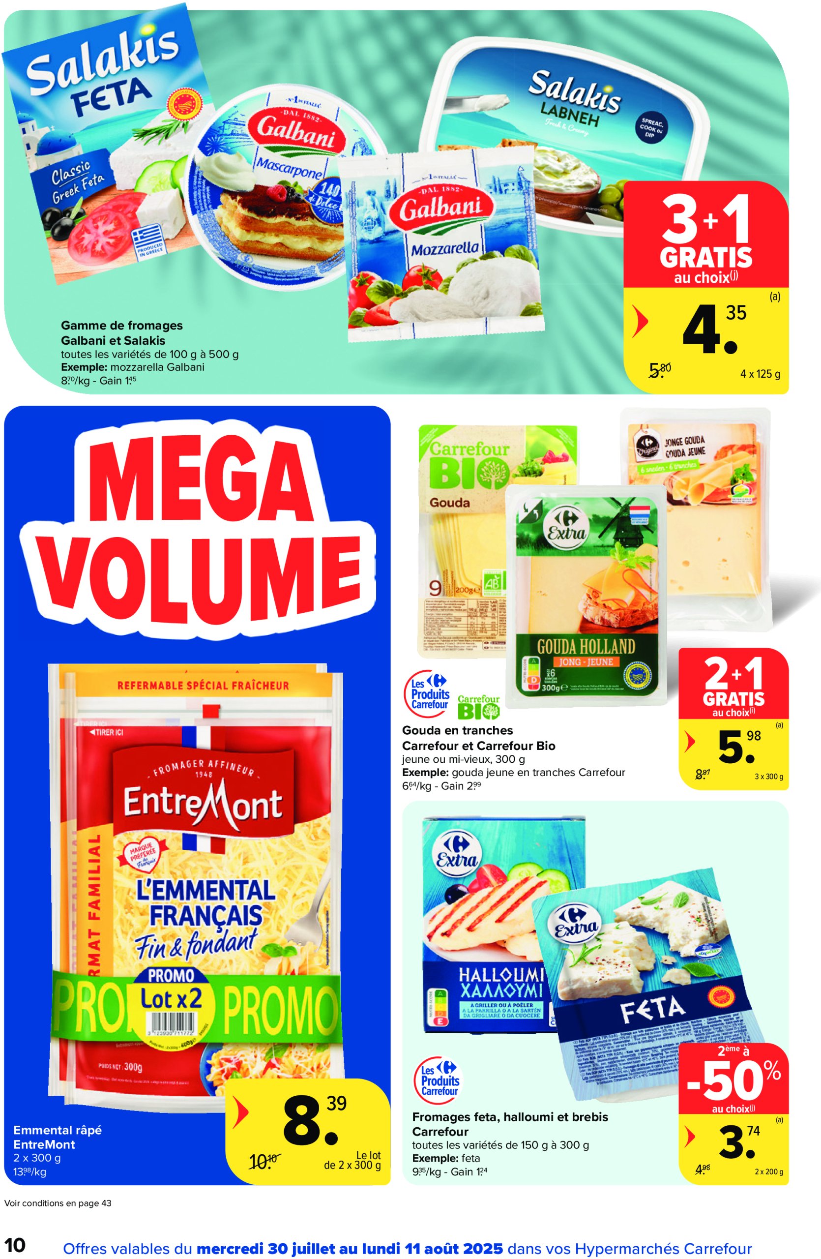 carrefour - Carrefour Hypermarchés folder geldig vanaf 30/07 - 11/08 - page: 10 carrefour - Carrefour Hypermarchés folder geldig vanaf 30/07 - 11/08 - page: 10