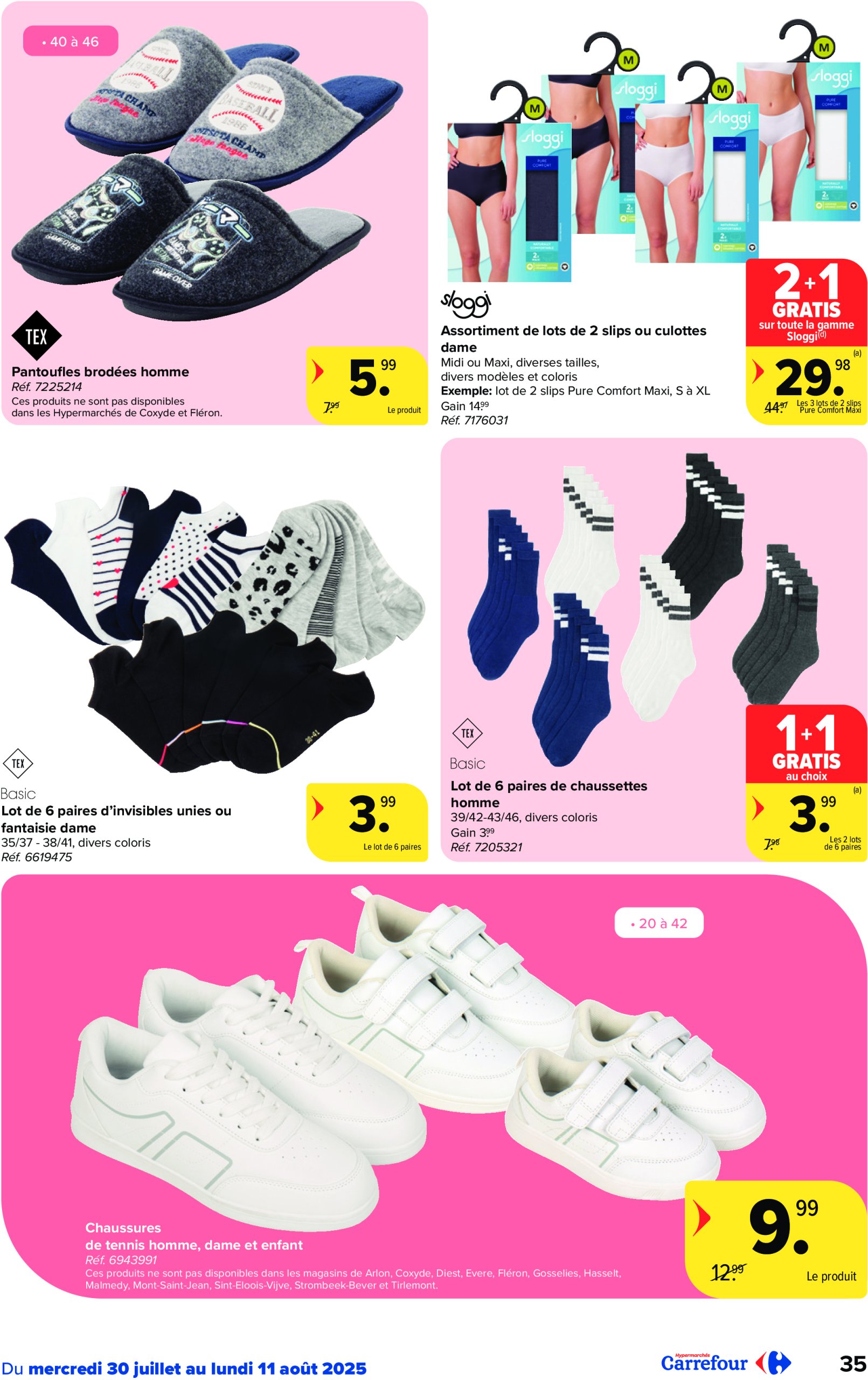 carrefour - Carrefour Hypermarchés folder geldig vanaf 30/07 - 11/08 - page: 35 carrefour - Carrefour Hypermarchés folder geldig vanaf 30/07 - 11/08 - page: 35