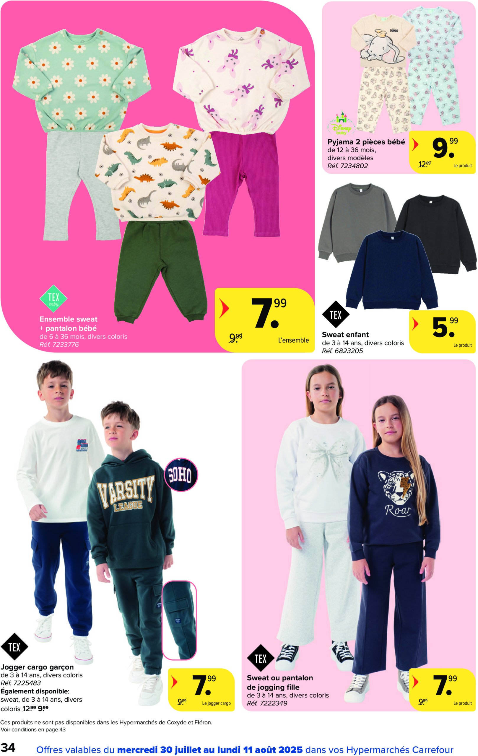 carrefour - Carrefour Hypermarchés folder geldig vanaf 30/07 - 11/08 - page: 34 carrefour - Carrefour Hypermarchés folder geldig vanaf 30/07 - 11/08 - page: 34