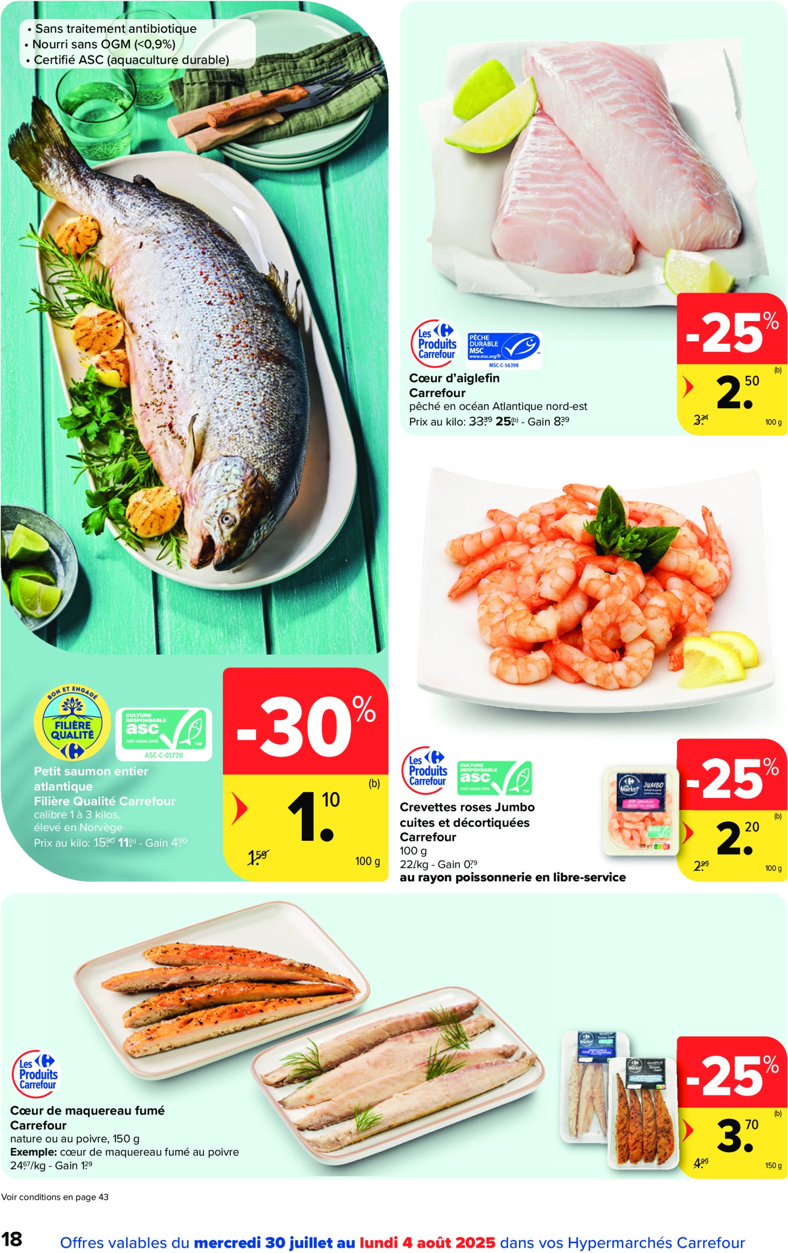 carrefour - Carrefour Hypermarchés folder geldig vanaf 30/07 - 11/08 - page: 18 carrefour - Carrefour Hypermarchés folder geldig vanaf 30/07 - 11/08 - page: 18