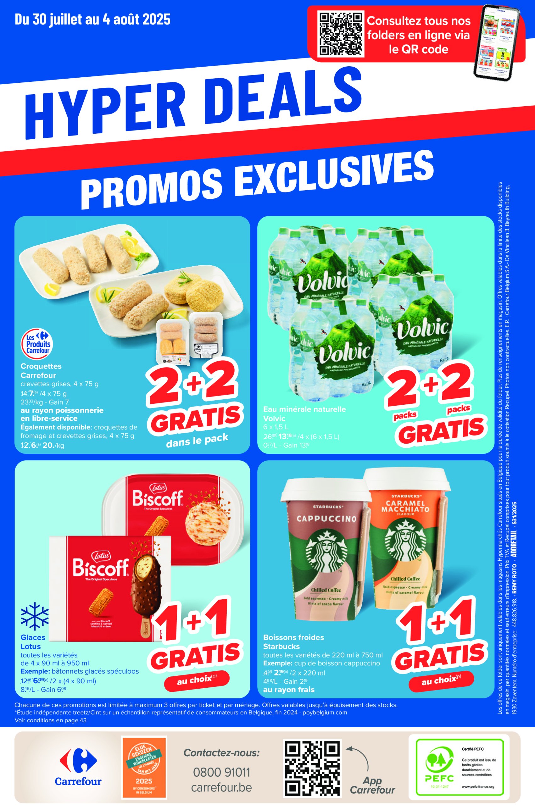 carrefour - Carrefour Hypermarchés folder geldig vanaf 30/07 - 11/08 - page: 44 carrefour - Carrefour Hypermarchés folder geldig vanaf 30/07 - 11/08 - page: 44